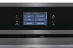 Frigidaire Gallery Smudge-Proof Black Stainless Steel 27" Double Wall Oven with Total Convection and Air Fry (7.6 Cu.Ft.) - GCWD2767AD - Image 4