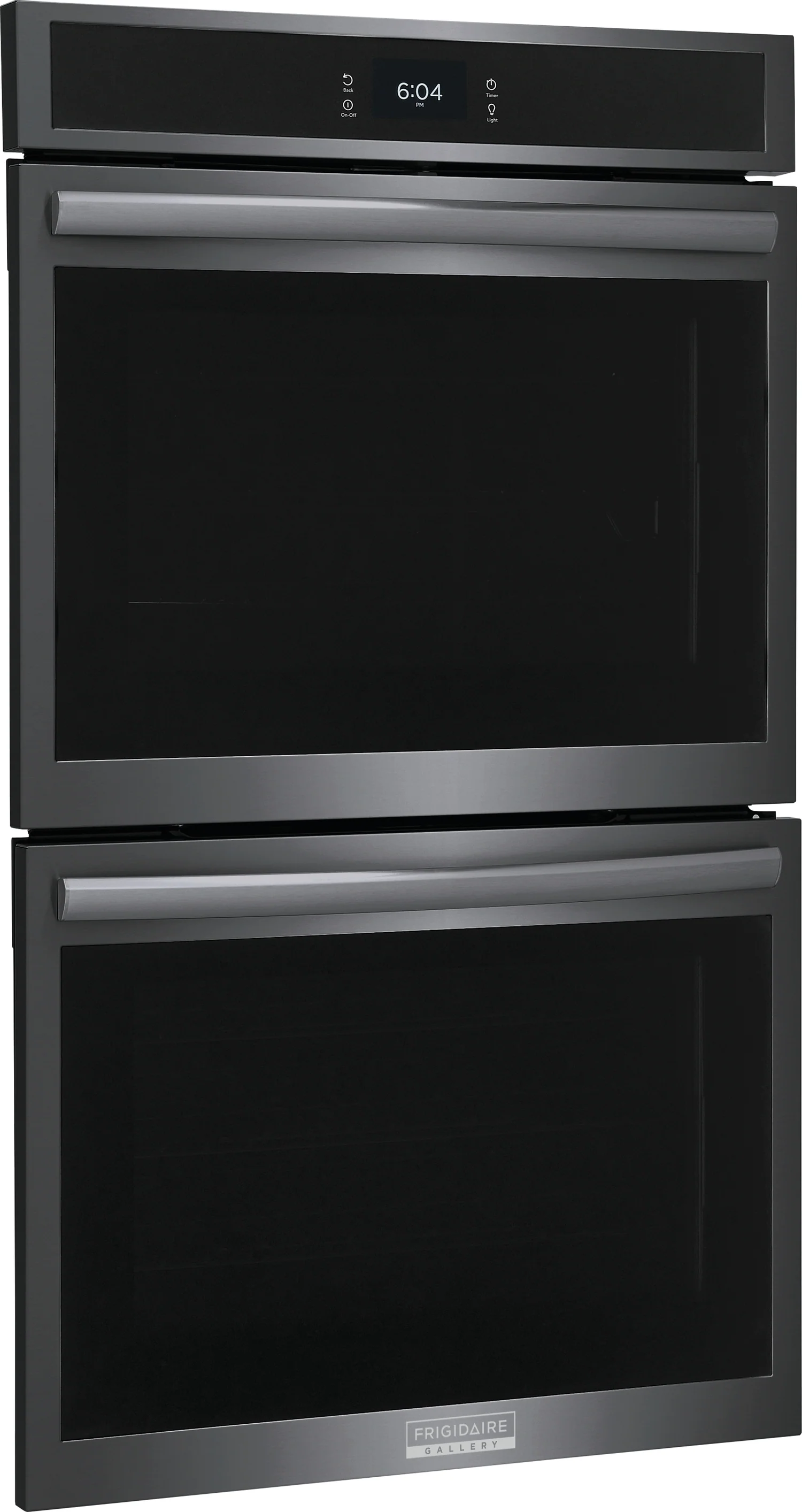 Frigidaire Gallery Smudge-Proof Black Stainless Steel 30" Double Wall Oven with Total Convection (10.6 Cu. Ft) - GCWD3067AD - Image 2
