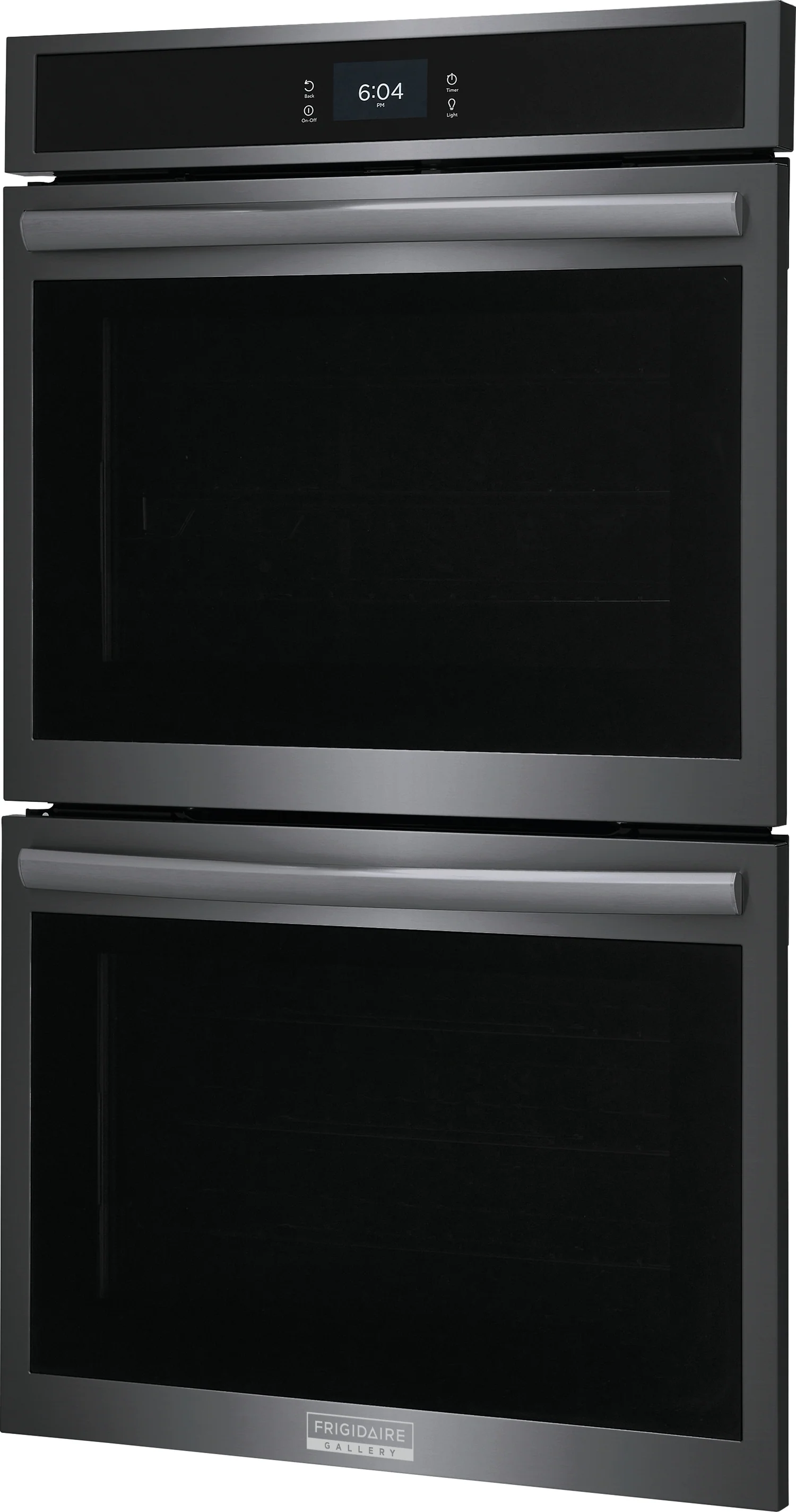 Frigidaire Gallery Smudge-Proof Black Stainless Steel 30" Double Wall Oven with Total Convection (10.6 Cu. Ft) - GCWD3067AD - Image 3
