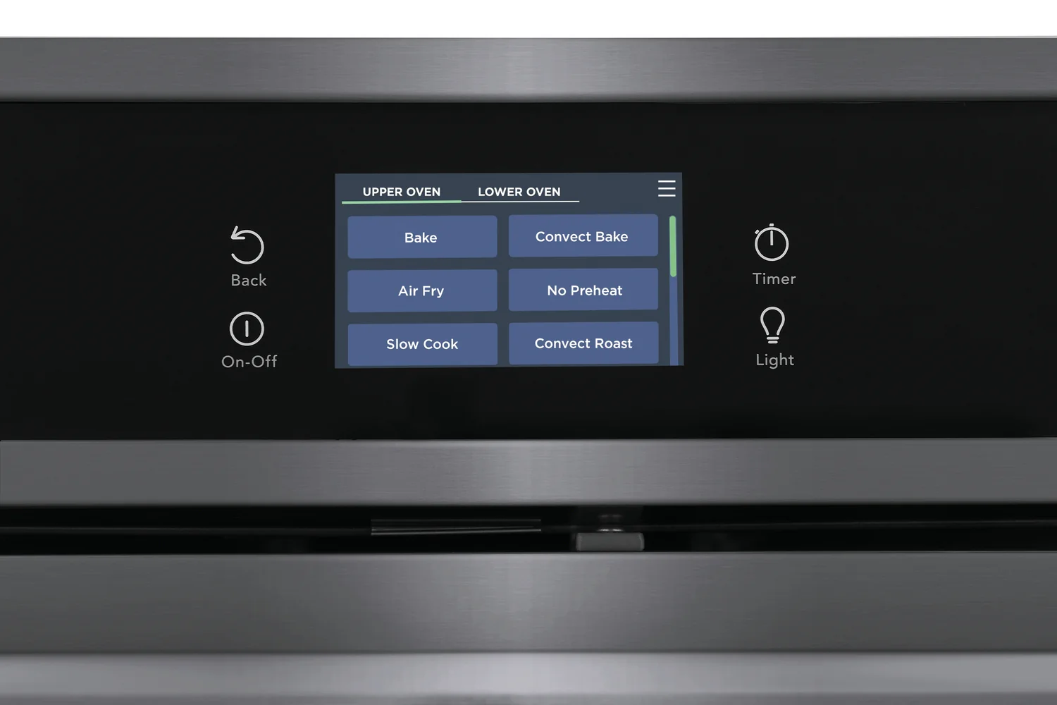 Frigidaire Gallery Smudge-Proof Black Stainless Steel 30" Double Wall Oven with Total Convection (10.6 Cu. Ft) - GCWD3067AD - Image 8