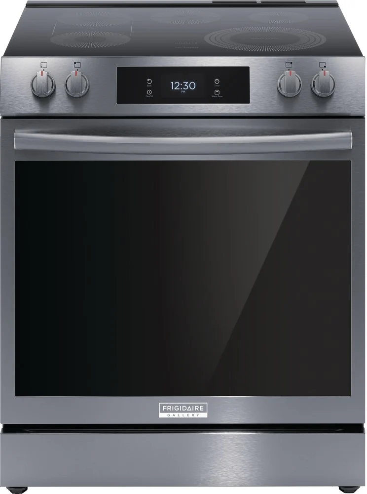Frigidaire Gallery Smudge-Proof® Black Stainless Steel 30" Electric Range with Front Control (6.2 Cu. Ft.) - GCFE306CBD - Image 2
