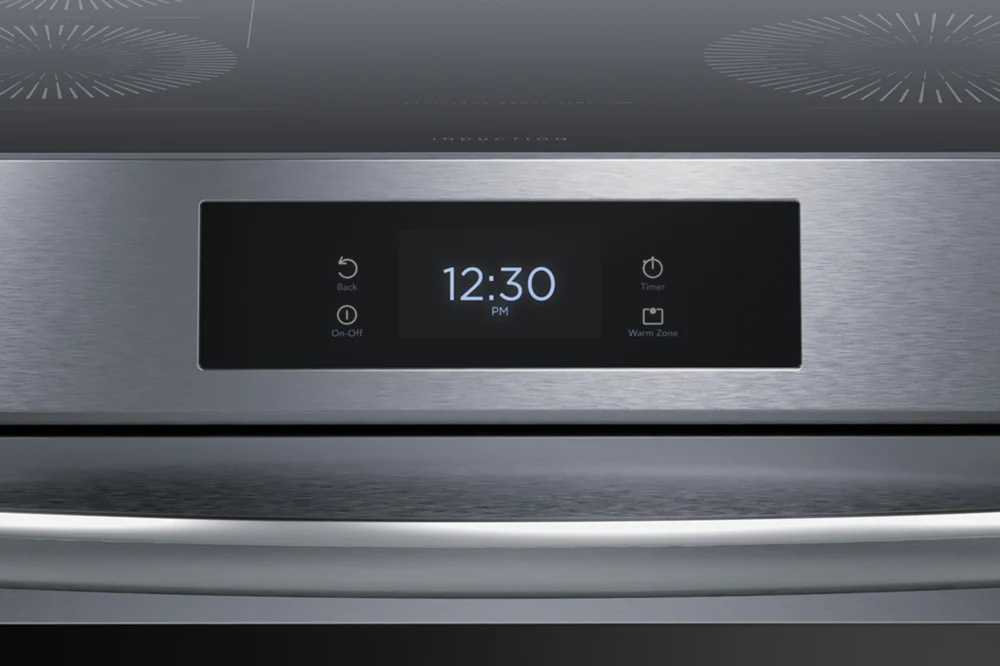 Frigidaire Gallery Smudge-Proof Black Stainless Steel 30" Front Control Induction Range with Total Convection (6.2 Cu. Ft.) - GCFI306CBD - Image 4