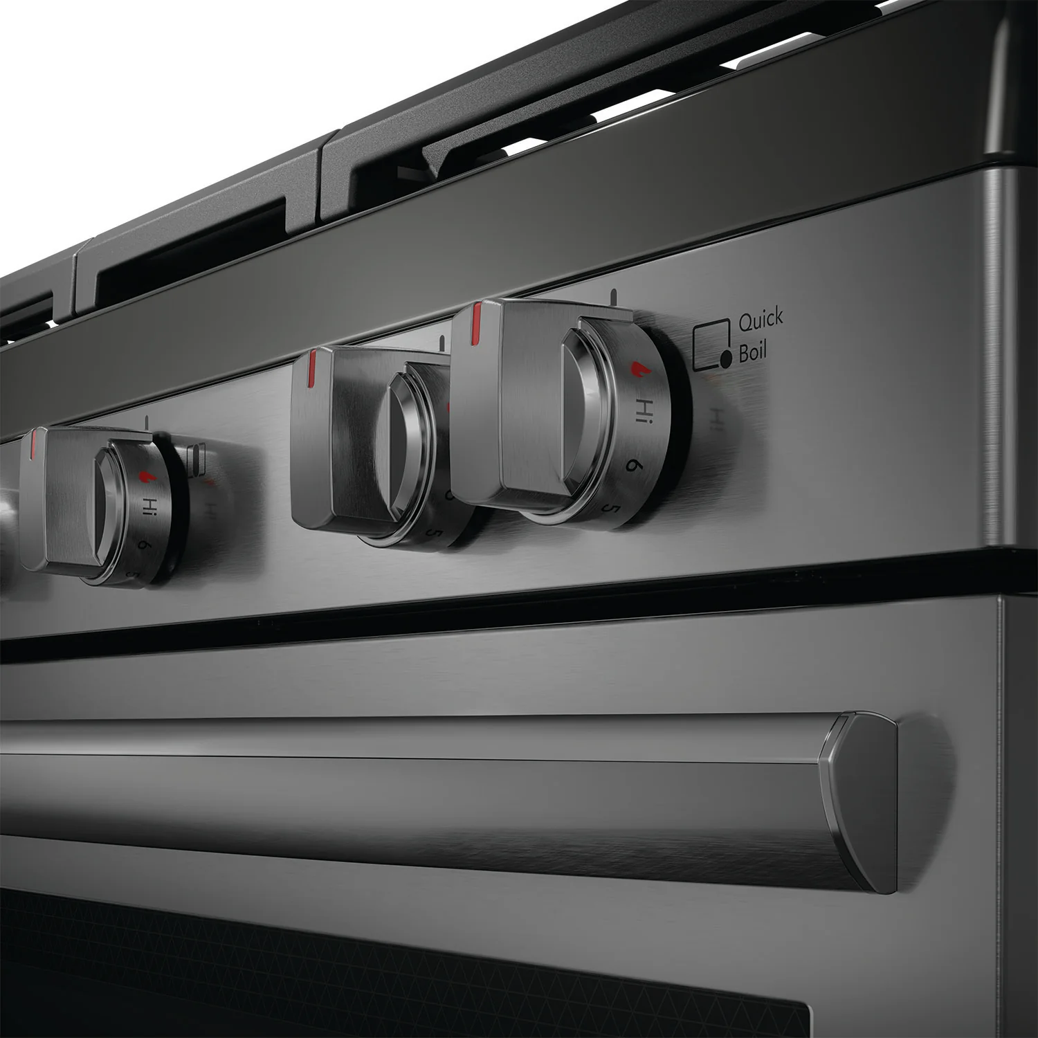 Frigidaire Gallery Smudge-Proof® Black Stainless Steel 30" Rear Control Gas Range (5.1 Cu. Ft) - GCRG3060BD - Image 7