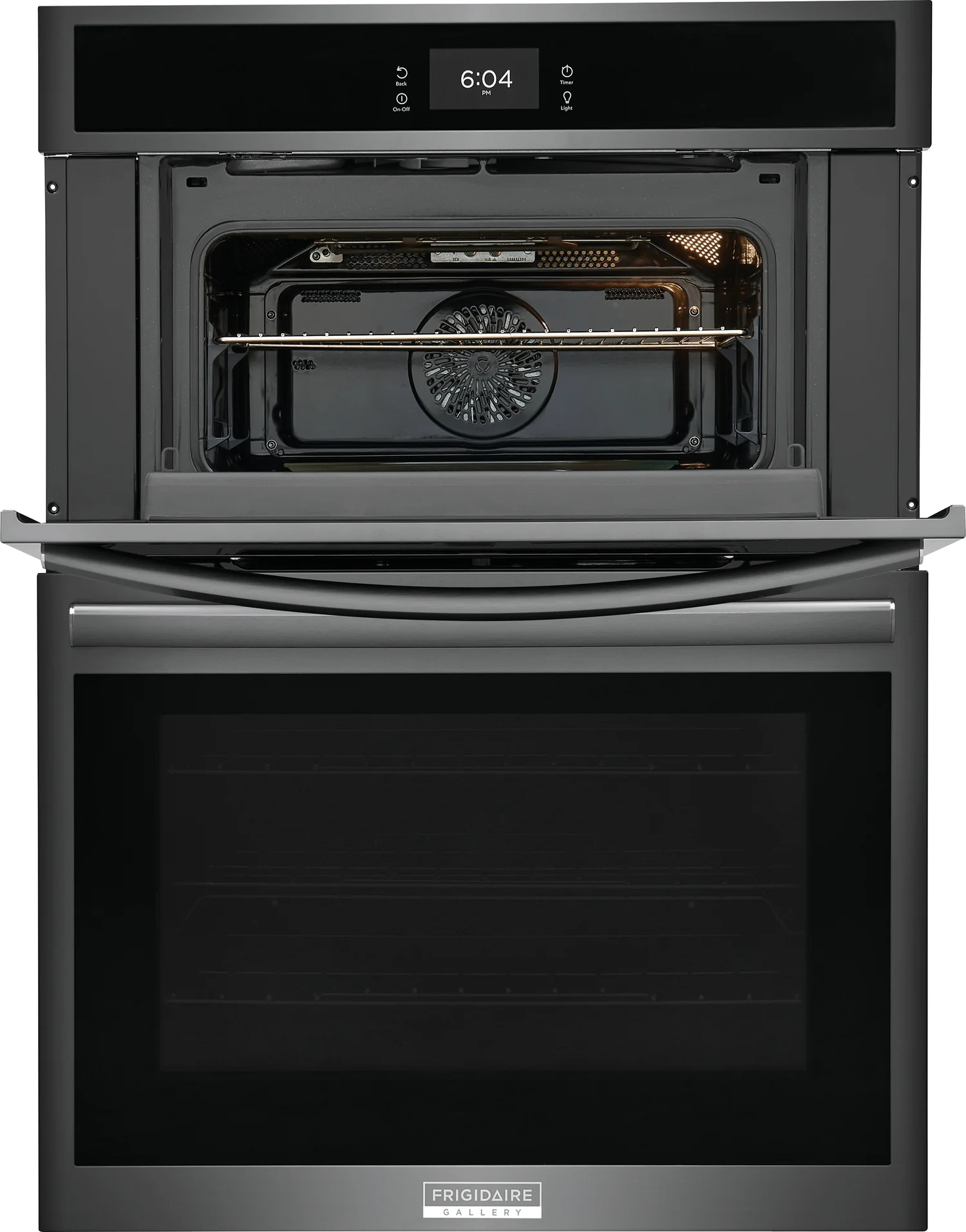 Frigidaire Gallery Smudge-Proof Black Stainless Steel 30" Wall Oven and Microwave Combination (1.7 Cu. Ft. / 5.3 Cu. Ft.) - GCWM3067AD - Image 5