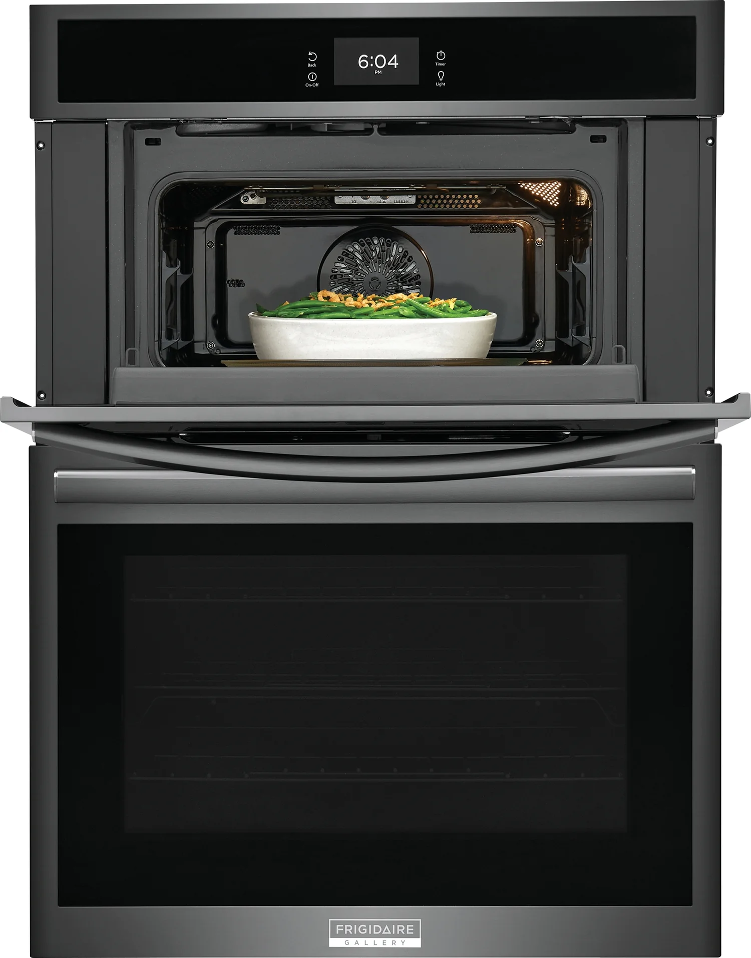 Frigidaire Gallery Smudge-Proof Black Stainless Steel 30" Wall Oven and Microwave Combination (1.7 Cu. Ft. / 5.3 Cu. Ft.) - GCWM3067AD - Image 8