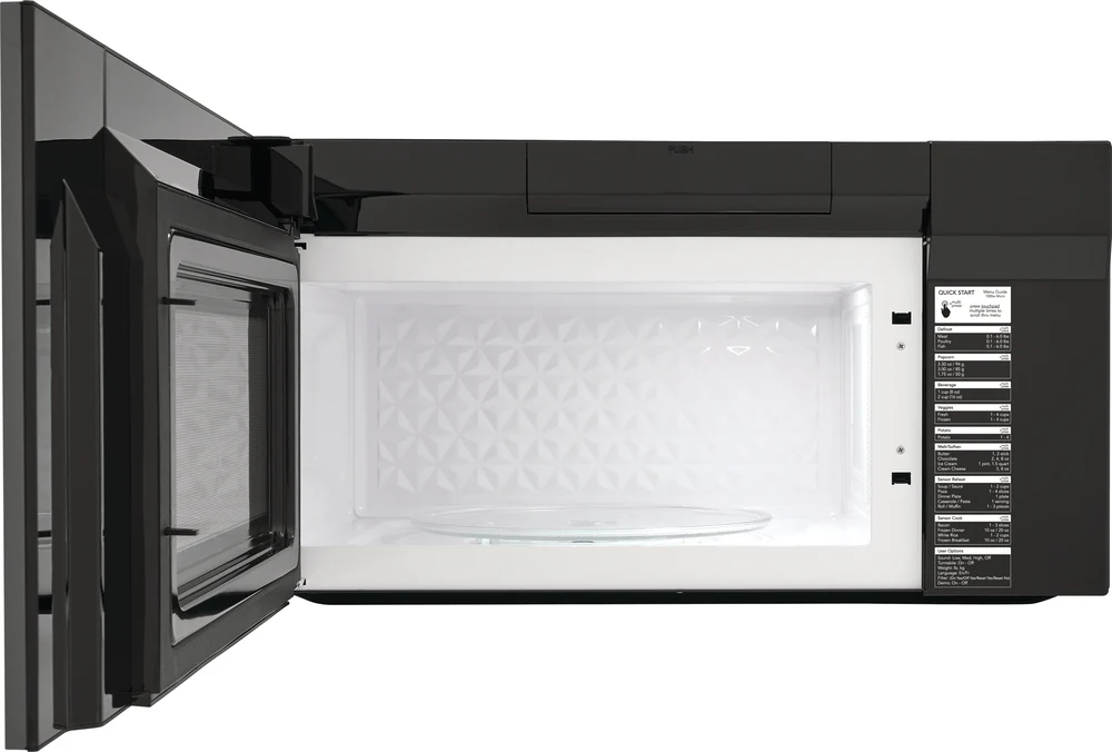 Frigidaire Gallery Smudge-Proof® Black Stainless Steel Over-The-Range Microwave with Sensor Cook (1.9 Cu. Ft.) - GMOS1964AD - Image 6