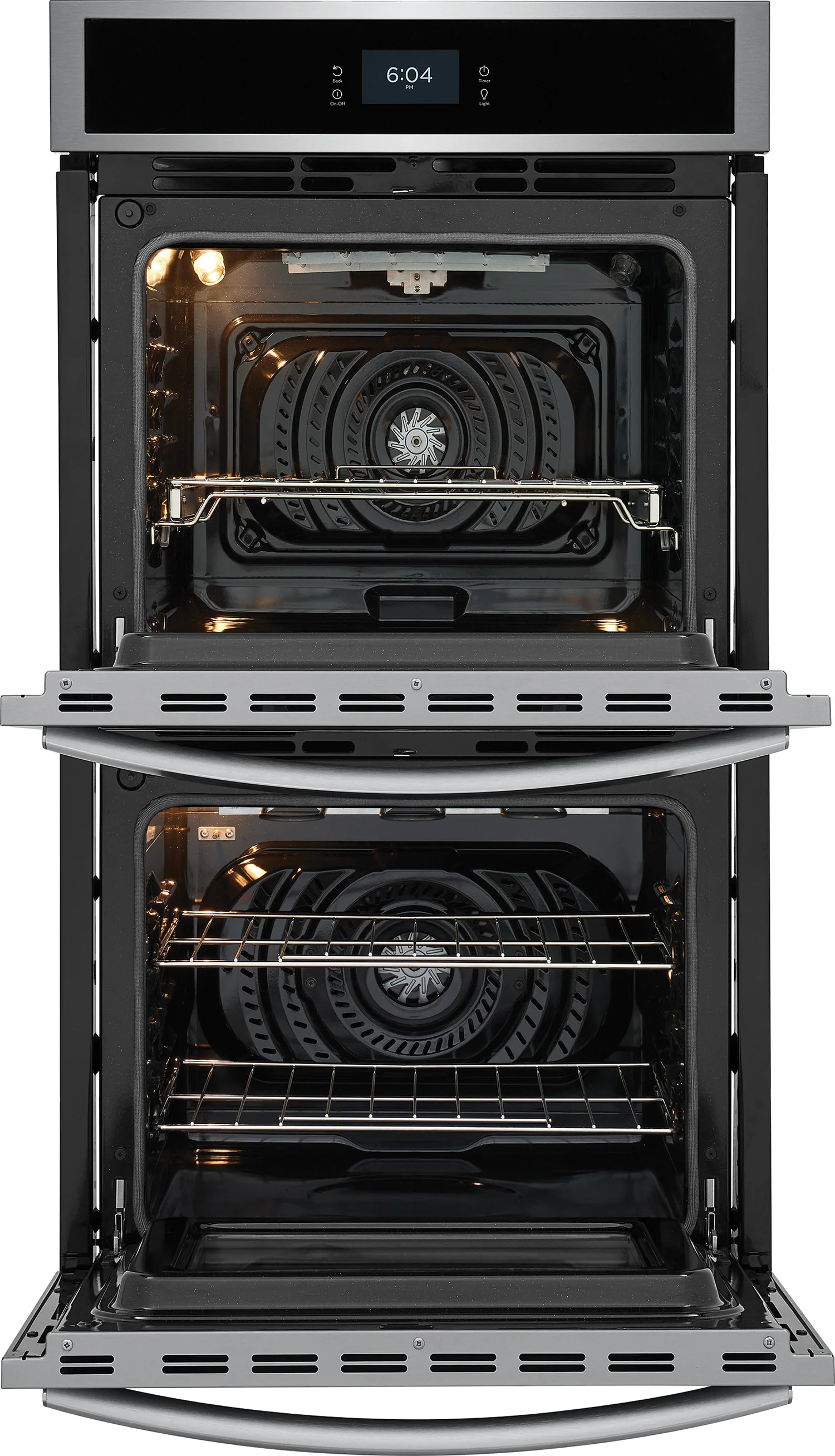 Frigidaire Gallery Smudge-Proof Stainless Steel 27" Double Wall Oven with Total Convection and Air Fry (7.6 Cu.Ft.) - GCWD2767AF - Image 3