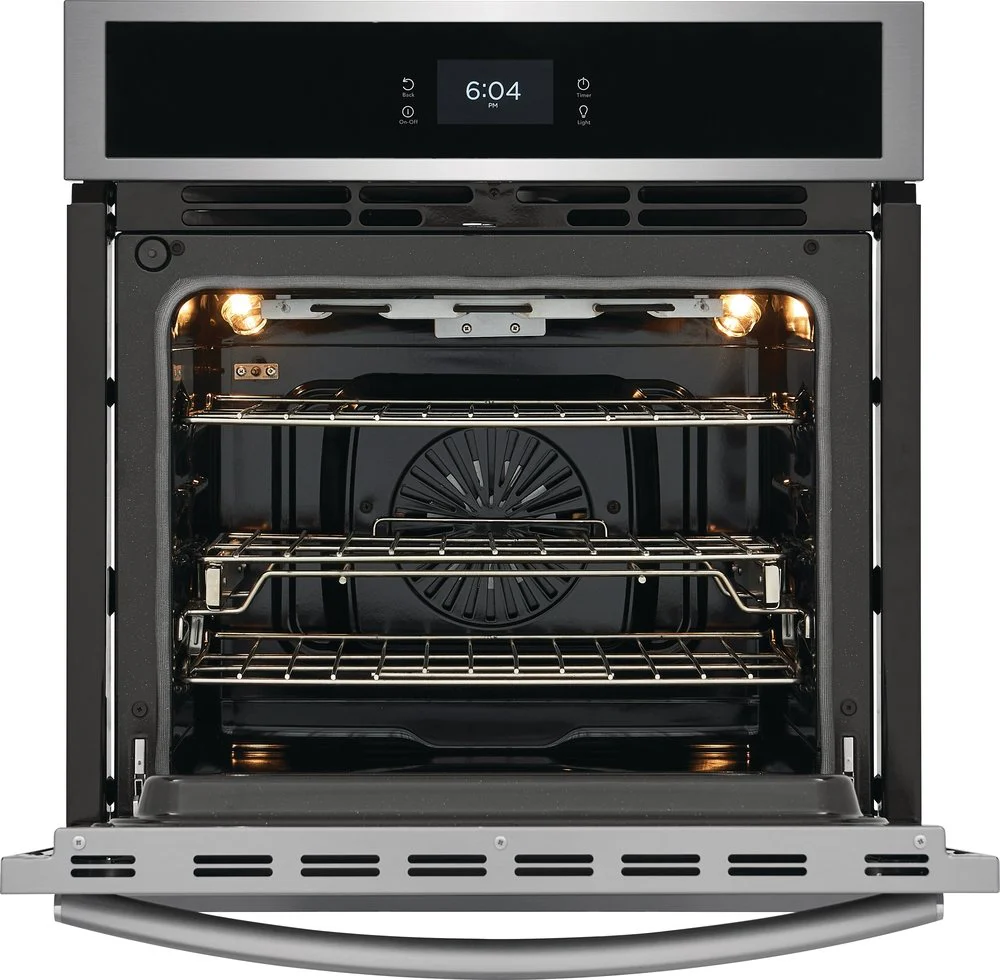 Frigidaire Gallery Smudge-Proof Stainless Steel 27" Single Wall Oven with Total Convection and Air Fry (3.8 Cu.Ft) - GCWS2767AF - Image 4