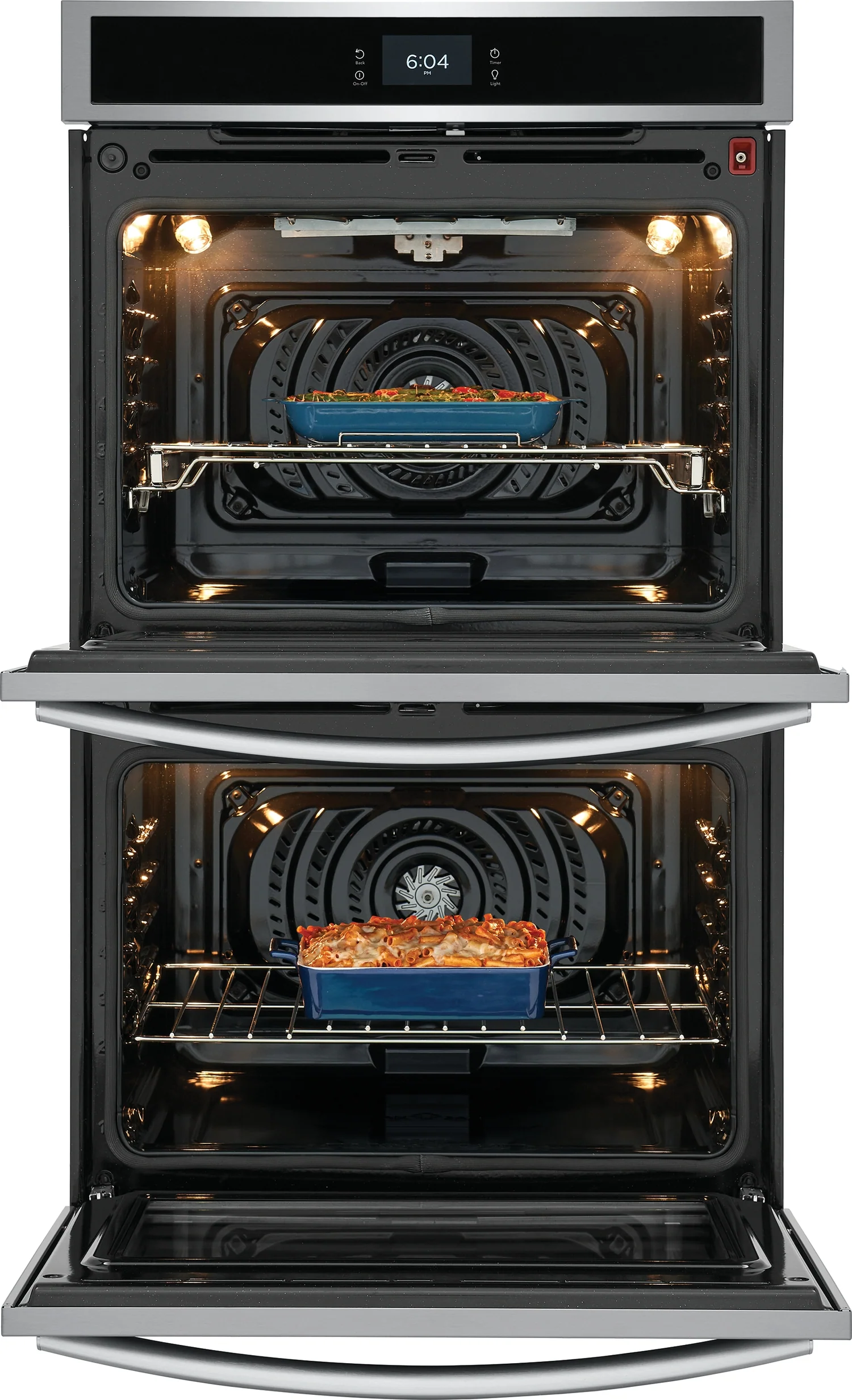 Frigidaire Gallery Smudge-Proof Stainless Steel 30" Double Wall Oven with Total Convection (10.6 Cu. Ft)- GCWD3067AF - Image 5