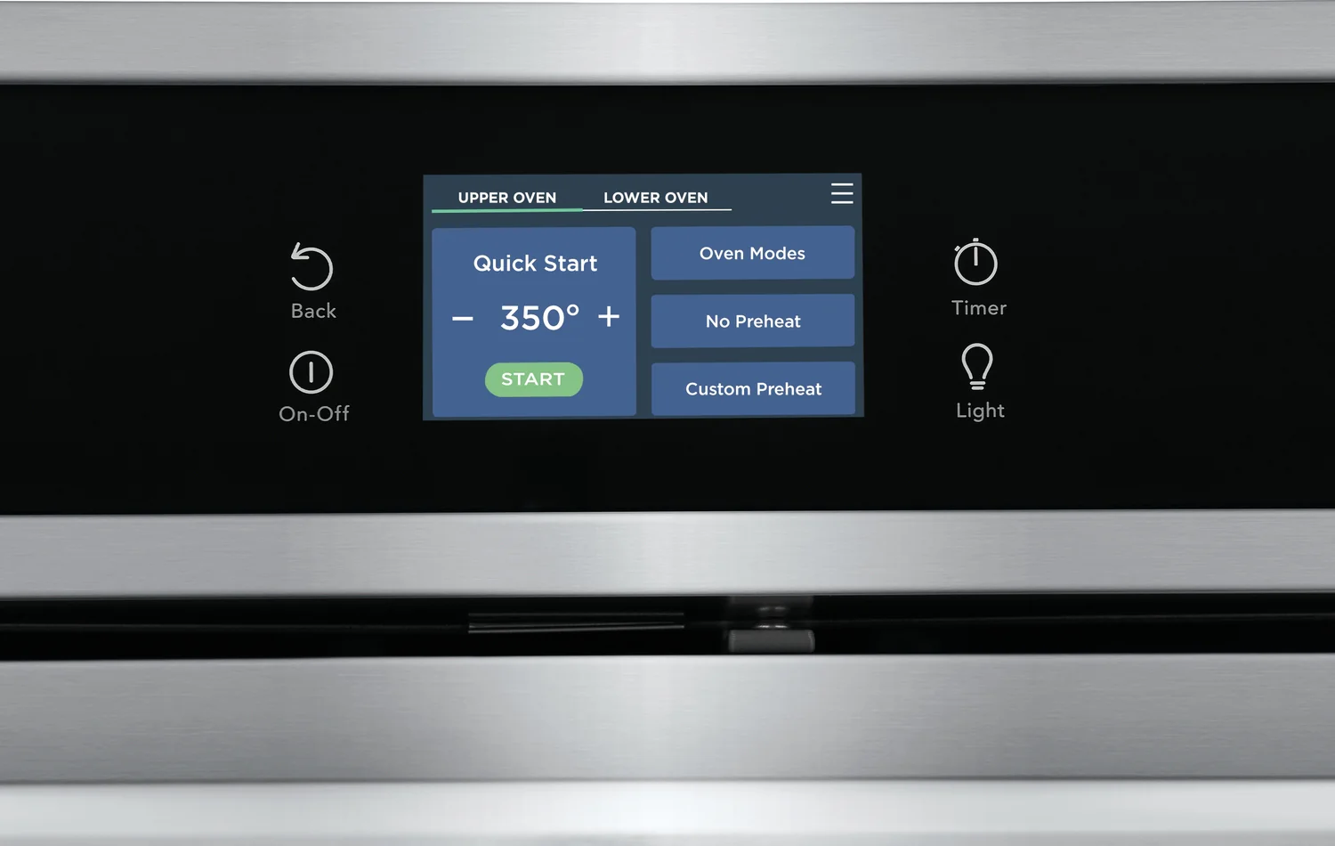 Frigidaire Gallery Smudge-Proof Stainless Steel 30" Double Wall Oven with Total Convection (10.6 Cu. Ft)- GCWD3067AF - Image 8