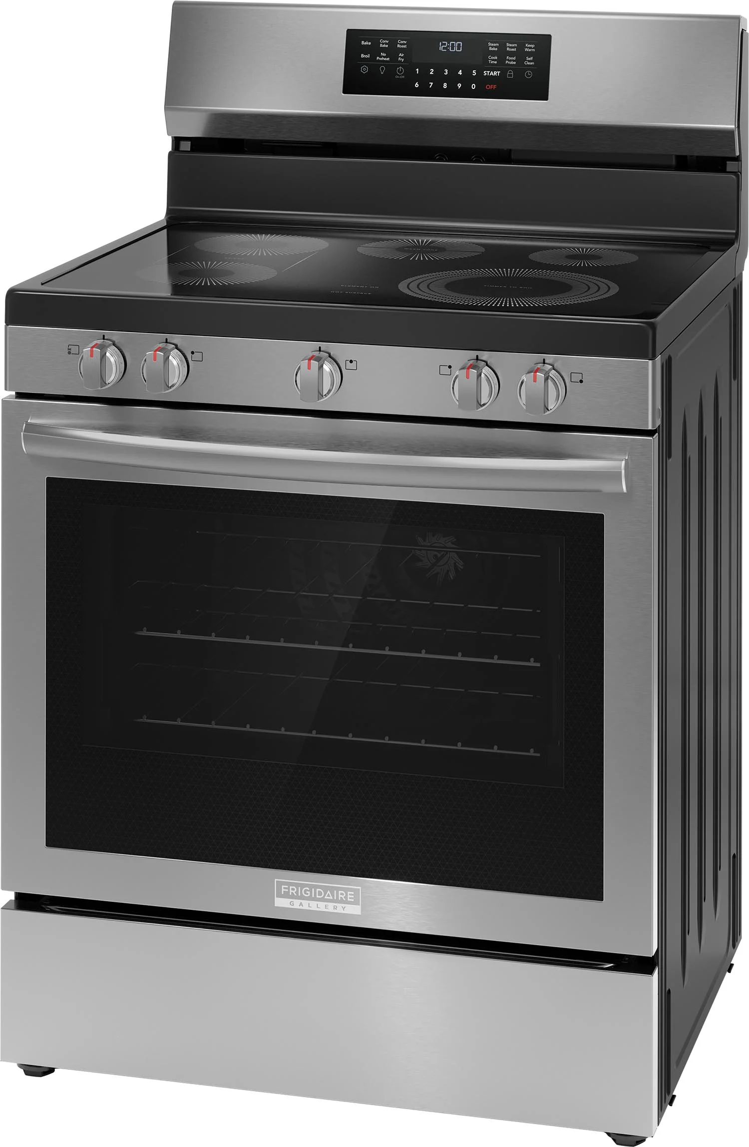 Frigidaire Gallery Smudge-Proof® Stainless Steel 30" Electric Range with Total Convection (5.3 Cu. Ft) - GCRE306CBF - Image 2