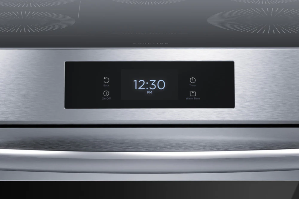 Frigidaire Gallery Smudge-Proof Stainless Steel 30" Front Control Induction Range with Total Convection (6.2 Cu. Ft) - GCFI306CBF - Image 4