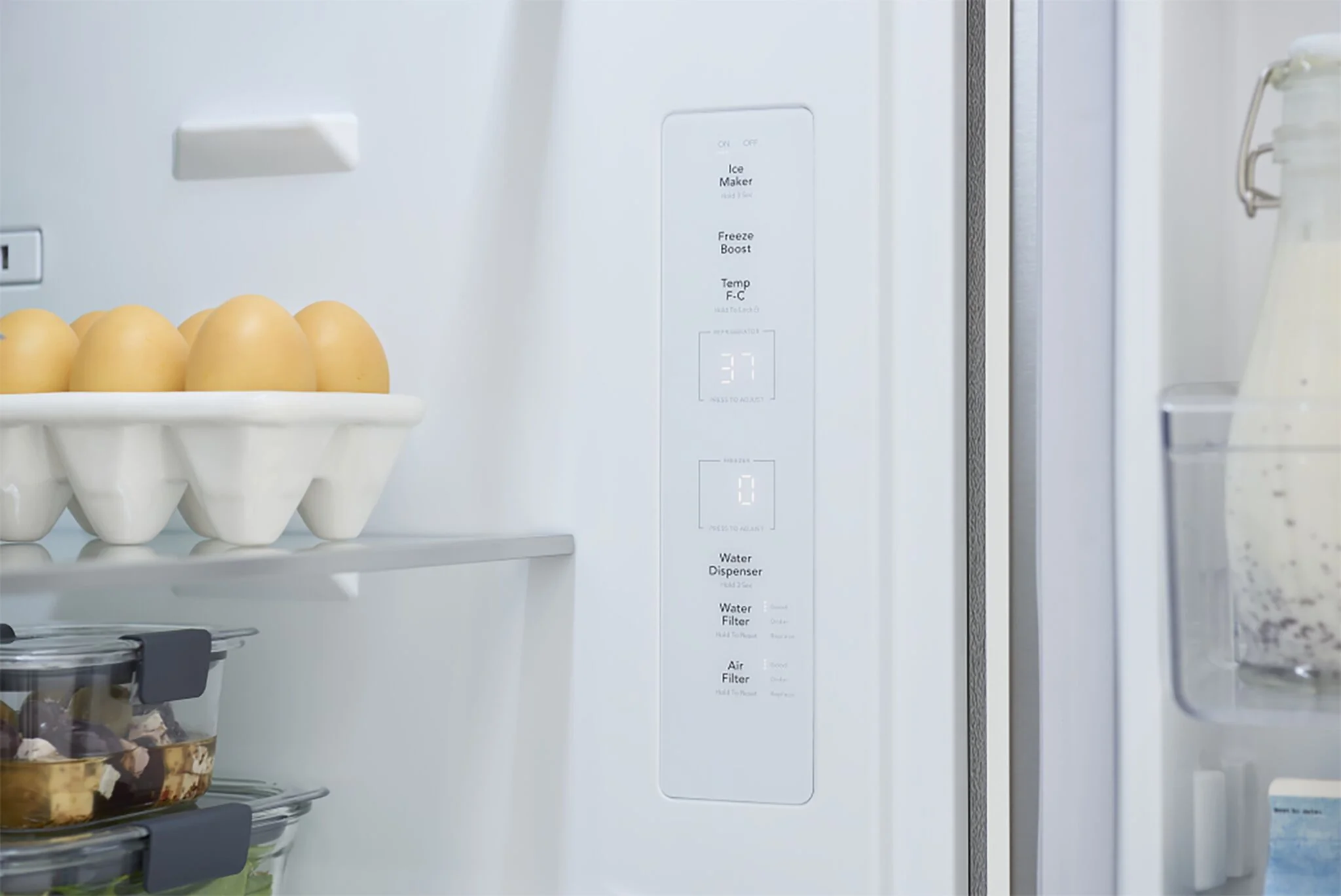 Frigidaire Gallery 30" 20.32 Cu. Ft. Smudge-Proof Stainless Steel Bottom-Freezer Refrigerator - GRBN2012AF - Image 6
