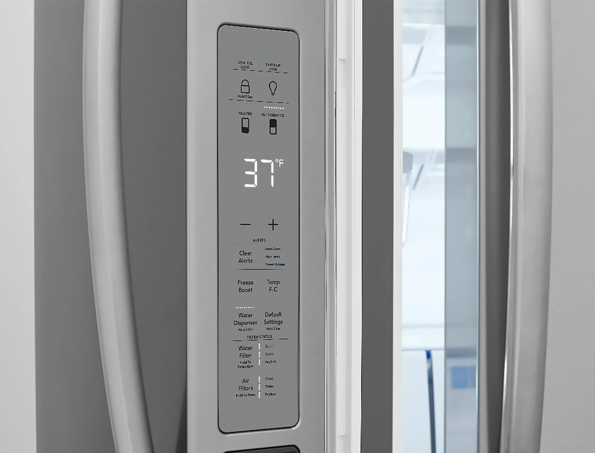 Frigidaire Gallery 36" 22 Cu. Ft. Smudge-Proof Stainless Steel Counter-Depth 4-Door French Door Refrigerator - GRMG2272CF - Image 5