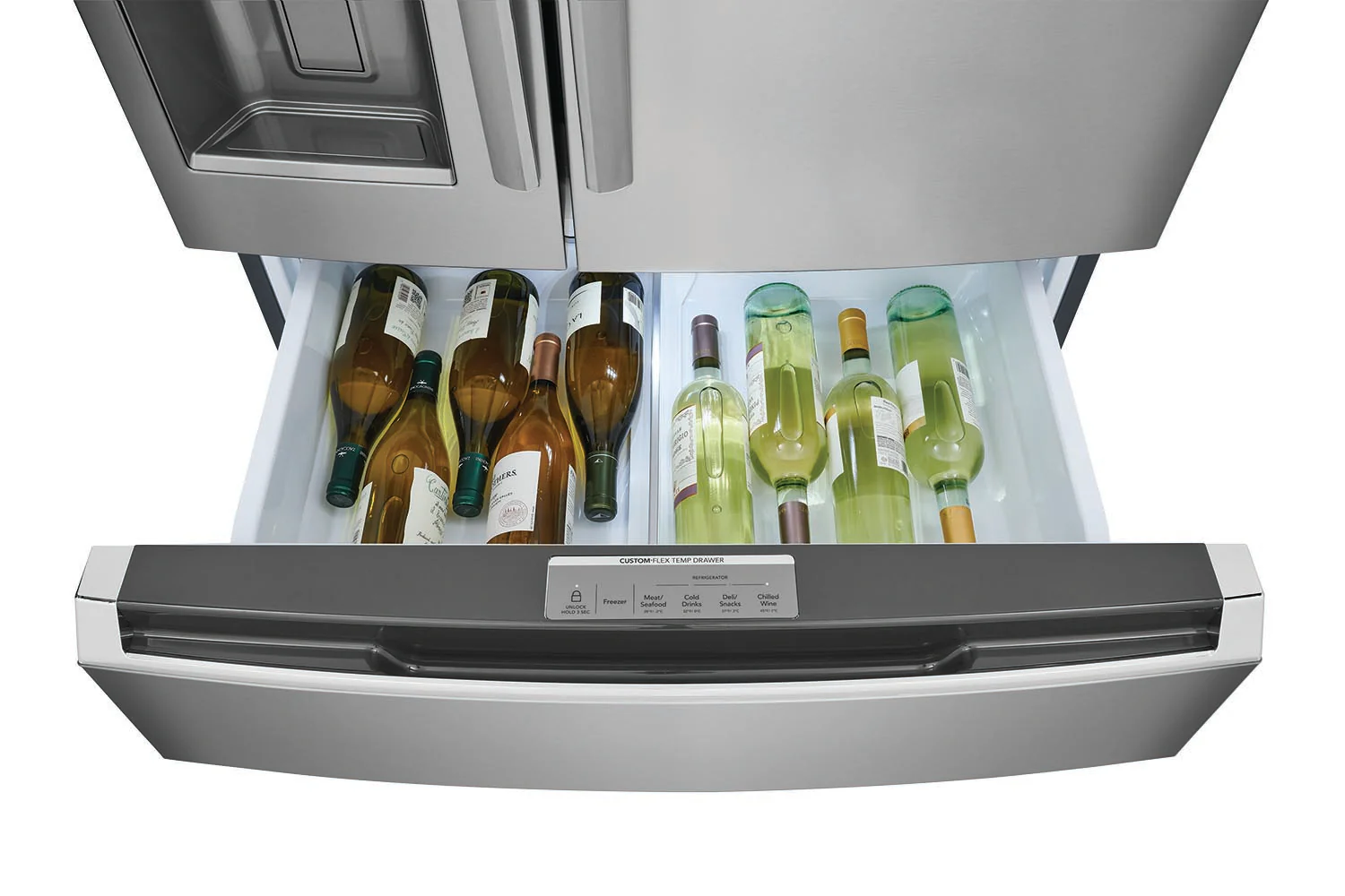 Frigidaire Gallery 36" 21.5 Cu. Ft. Smudge-Proof® Stainless Steel Counter-Depth 4-Door French Door Refrigerator - GRMC2273CF - Image 10