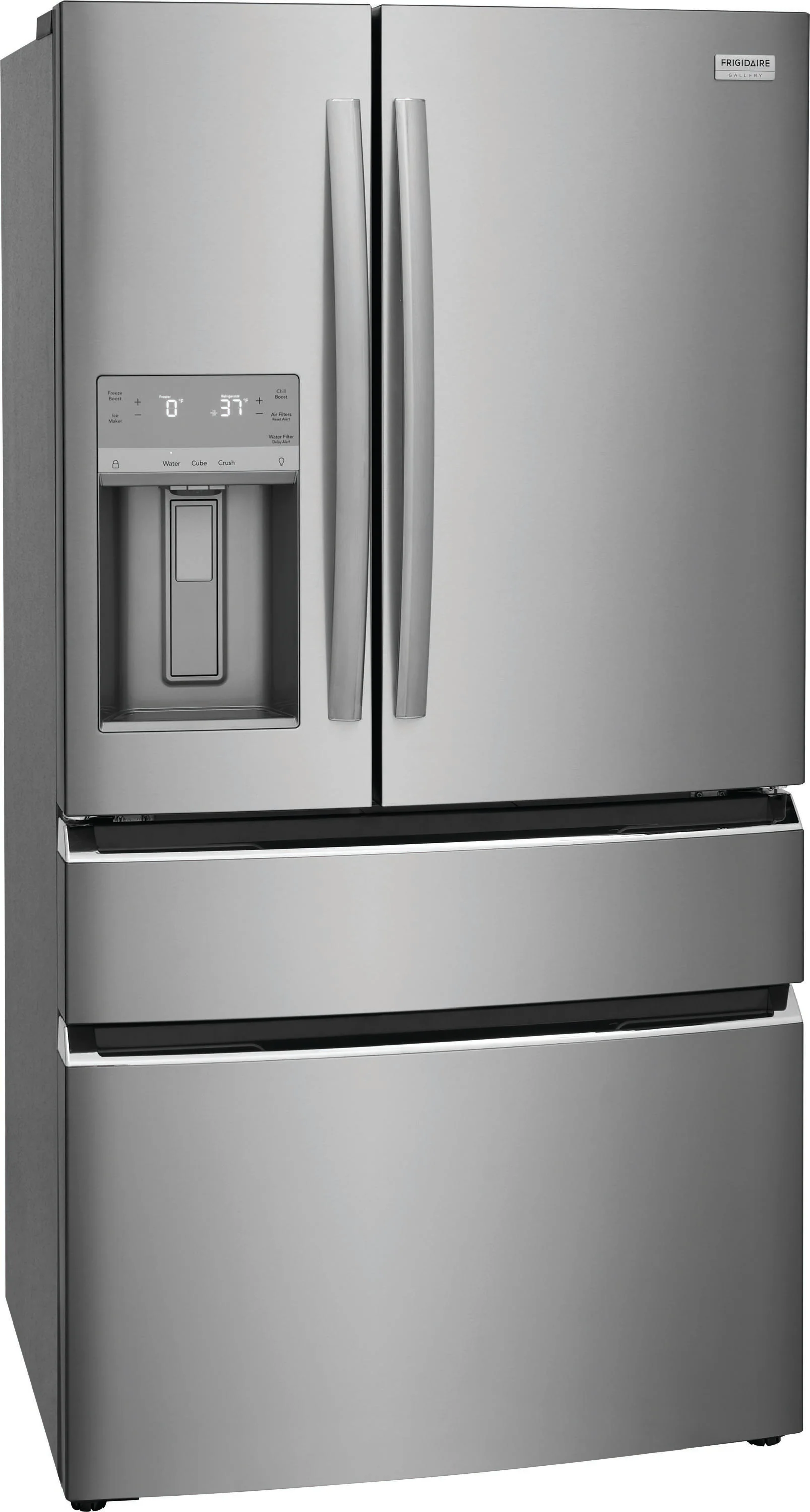 Frigidaire Gallery 36" 21.5 Cu. Ft. Smudge-Proof® Stainless Steel Counter-Depth 4-Door French Door Refrigerator - GRMC2273CF - Image 2