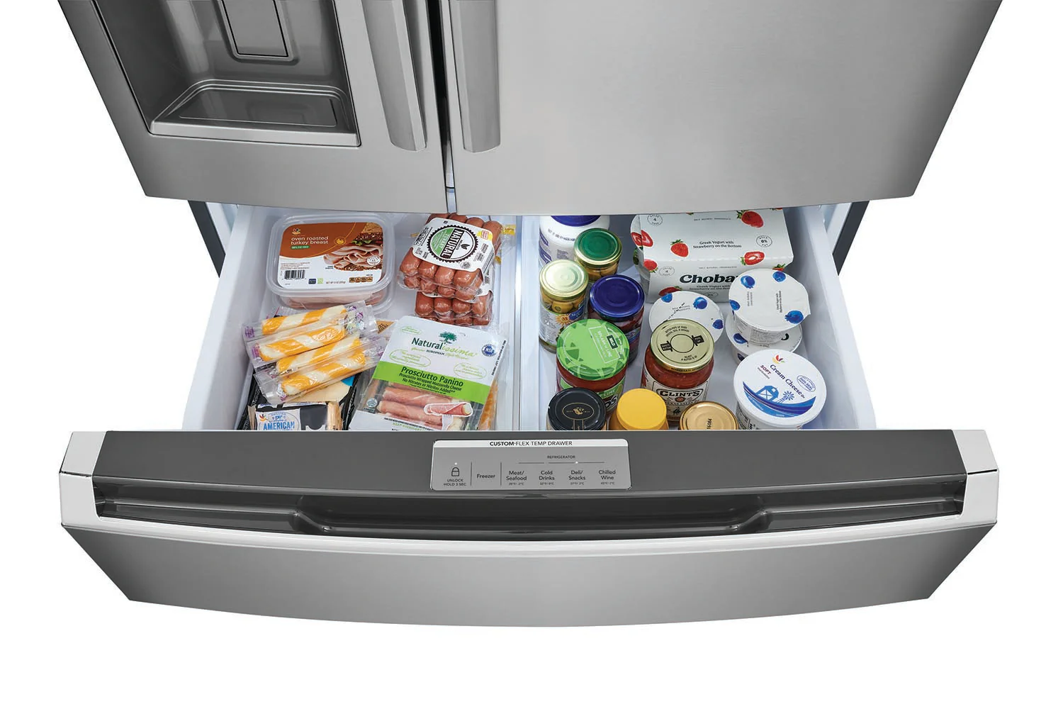 Frigidaire Gallery 36" 21.5 Cu. Ft. Smudge-Proof® Stainless Steel Counter-Depth 4-Door French Door Refrigerator - GRMC2273CF - Image 9