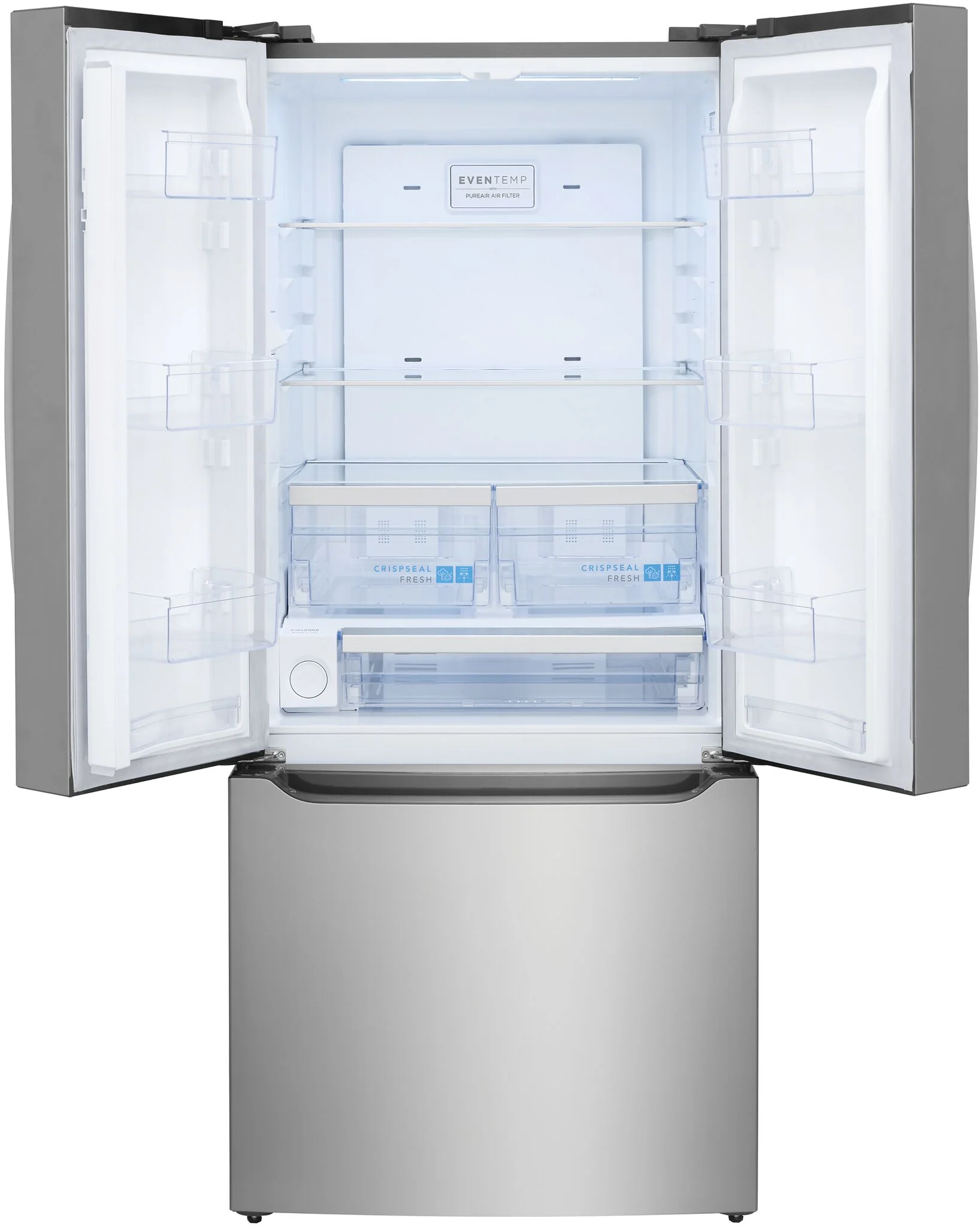 Frigidaire Gallery 30" 20 Cu. Ft. Smudge-Proof® Stainless Steel French Door Refrigerator - GRFN2023AF - Image 7