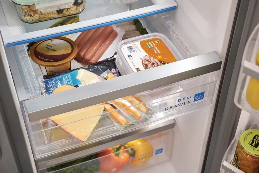 Frigidaire Gallery 36.35" 25.6 Cu. Ft. Smudge-Proof® Stainless Steel Side-by-Side Refrigerator - GRSS2652AF - Image 10