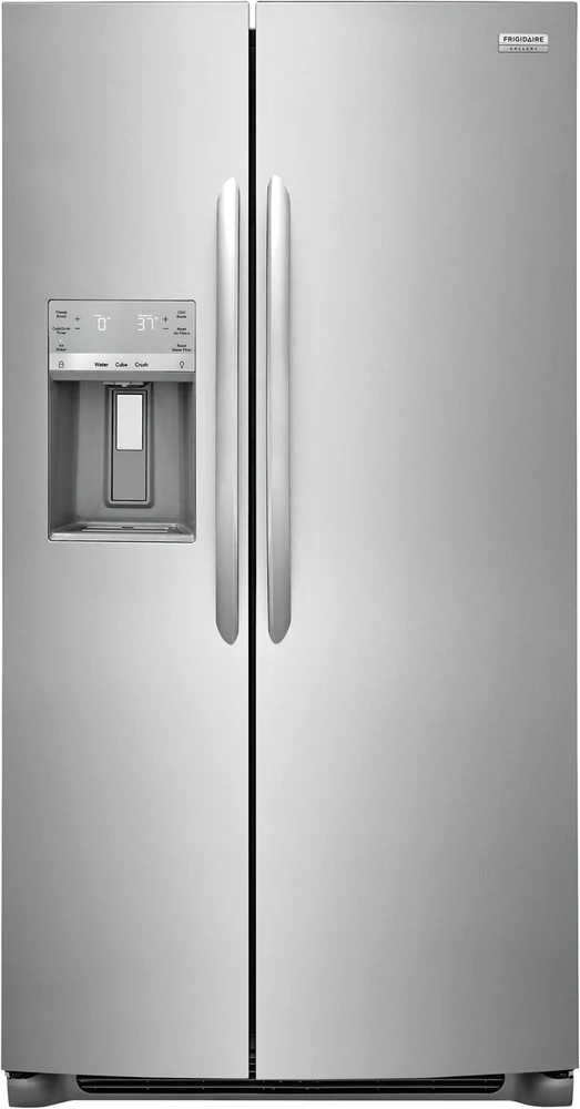 Frigidaire Gallery 36.35" 25.6 Cu. Ft. Smudge-Proof® Stainless Steel Side-by-Side Refrigerator - GRSS2652AF - Image 2
