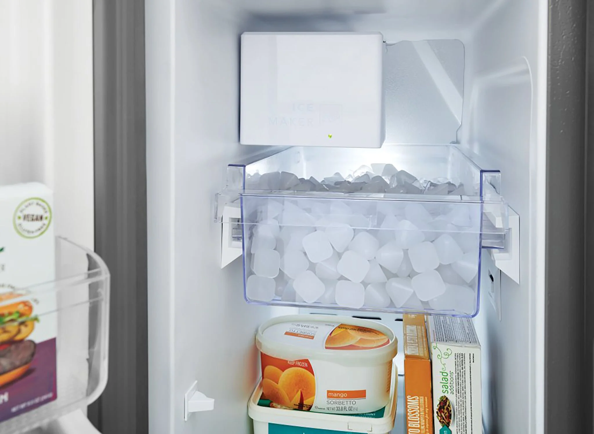 Frigidaire Gallery 36.25" 26 Cu. Ft. Smudge-Proof® Stainless Steel Side-by-Side Refrigerator - GRSN2620AF - Image 9