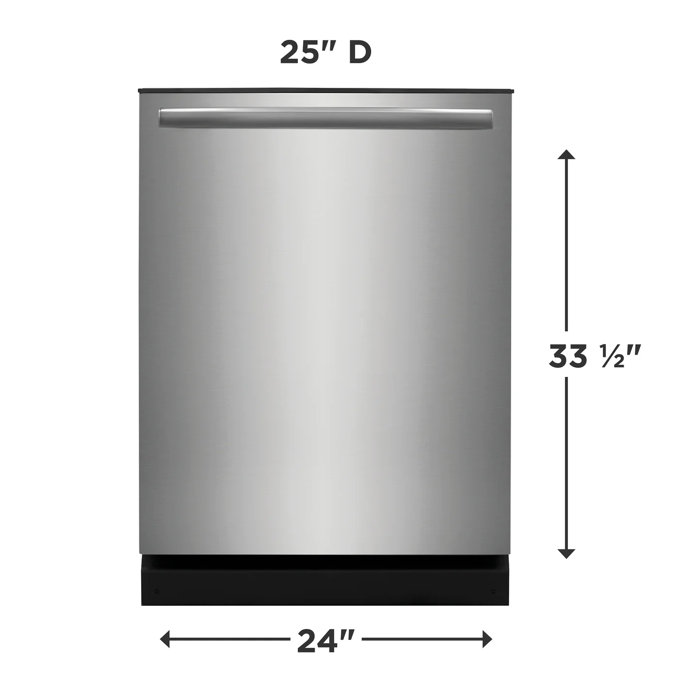 Frigidaire Gallery Stainless Steel 24" Built-In Dishwasher - GDHH4527AF - Image 2