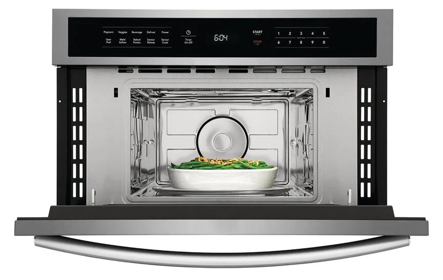 Frigidaire Gallery Stainless Steel 30" Built-In Microwave Oven with Drop-Down Door (1.6 Cu. Ft.) - GMBD3068AF - Image 4