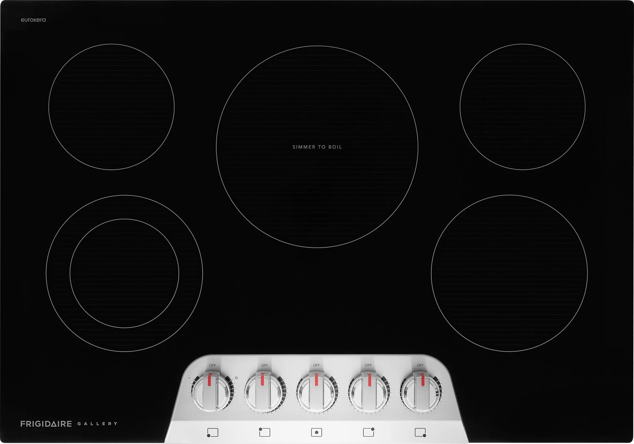 Frigidaire Gallery Stainless Steel 30" Electric Cooktop - GCCE3070BS