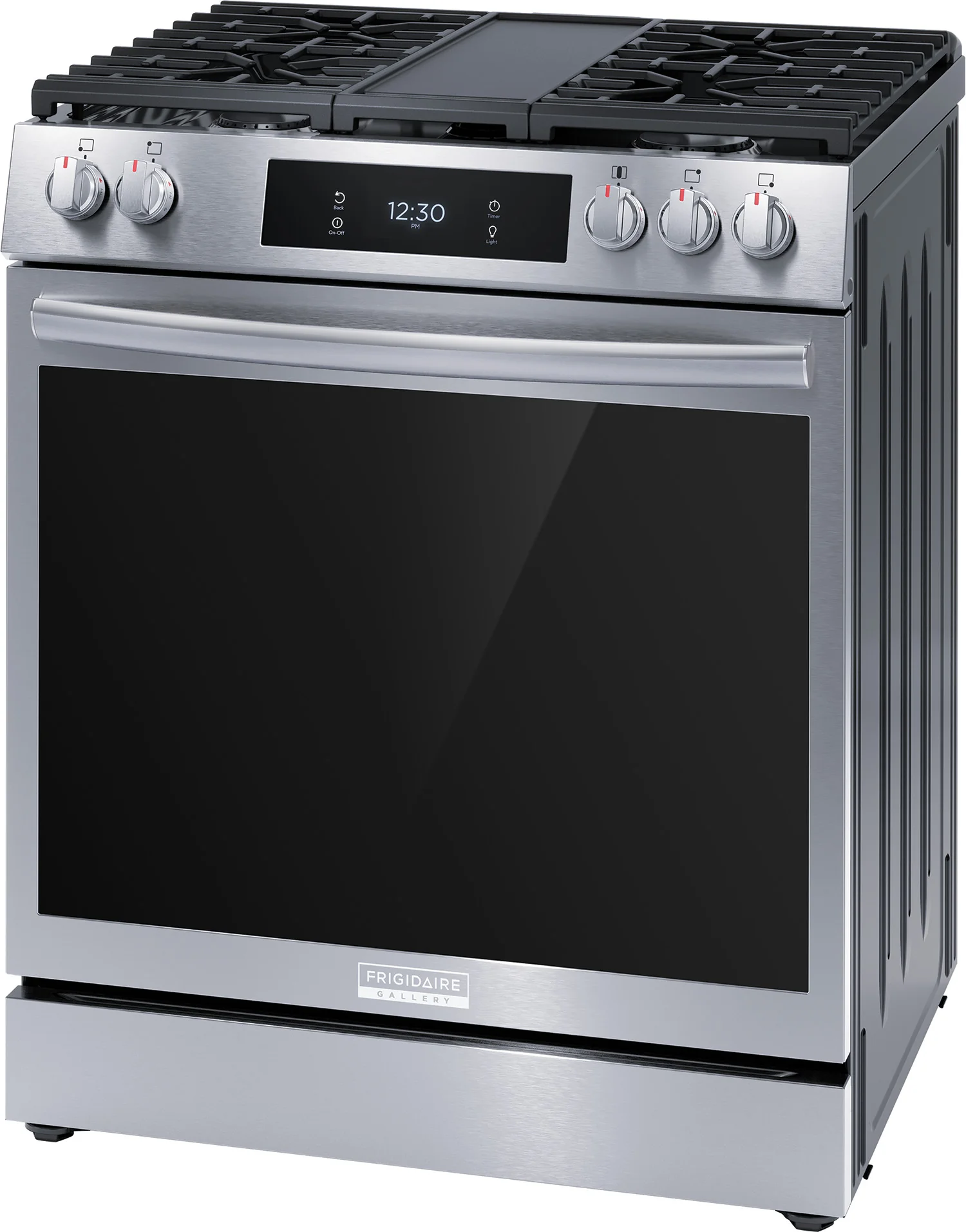 Frigidaire Gallery Stainless Steel 30" Front Control Gas Range with Total Convection (6.1 Cu. Ft) - GCFG3060BF - Image 4