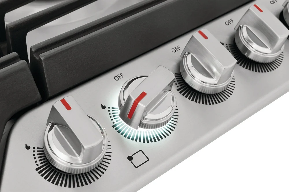 Frigidaire Gallery Stainless Steel 30" Gas Cooktop - GCCG3048AS - Image 4