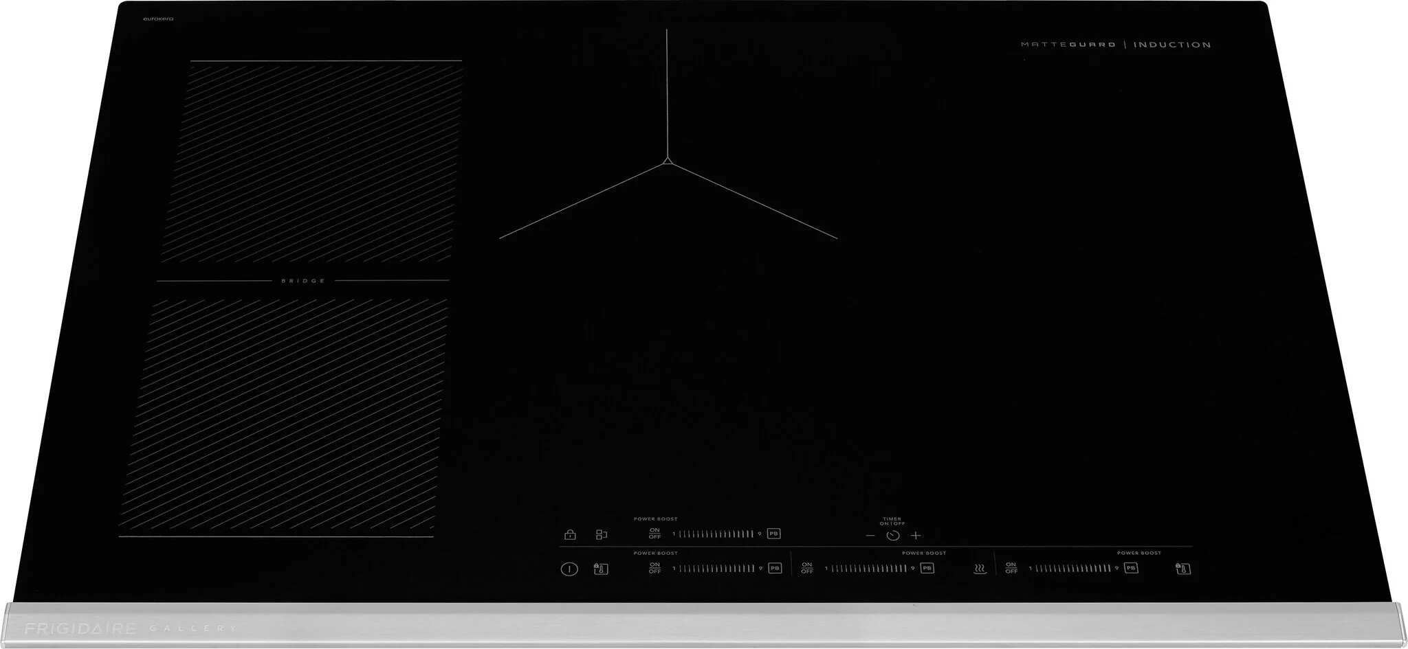 Frigidaire Gallery Stainless Steel 30" Induction Cooktop - GCCI3070BM - Image 3