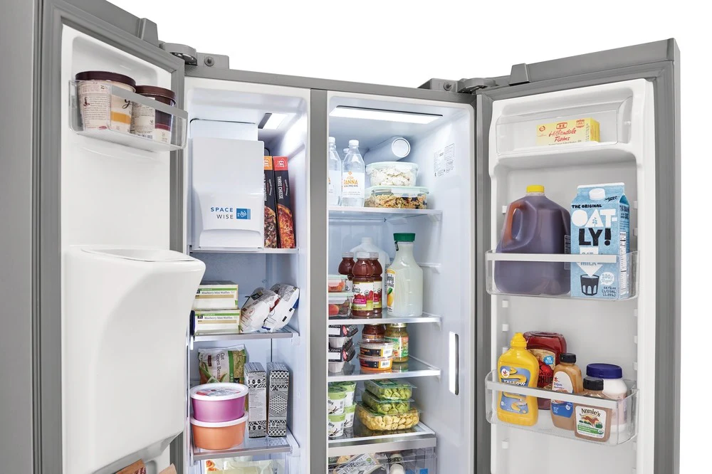 Frigidaire Gallery Stainless Steel 33" Standard Depth Side by Side Refrigerator (22.2 Cu. Ft.) - GRSS2352AF - Image 8