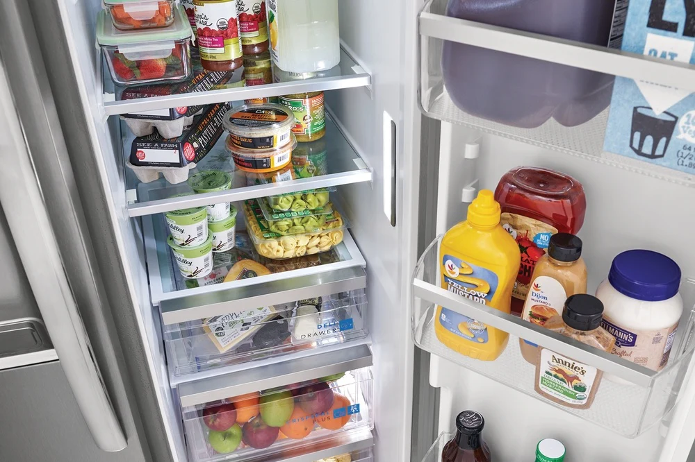 Frigidaire Gallery Stainless Steel 33" Standard Depth Side by Side Refrigerator (22.2 Cu. Ft.) - GRSS2352AF - Image 9