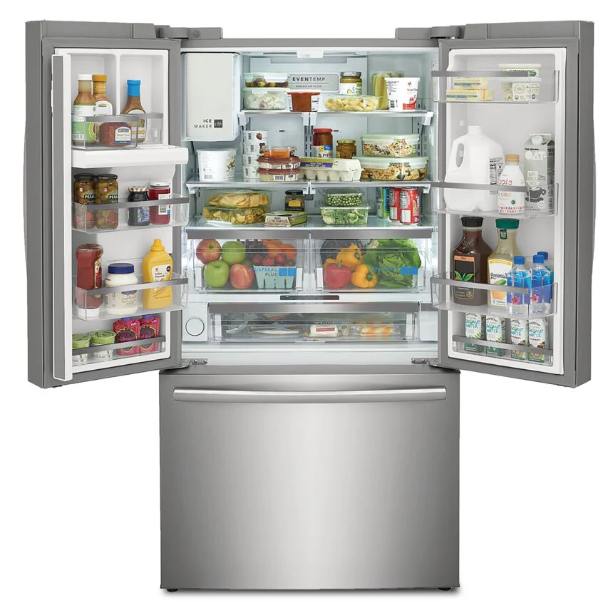 Frigidaire Gallery 36" 22.6 Cu. Ft. Stainless Steel Counter-Depth French Door Refrigerator - GRFC2353AF - Image 4