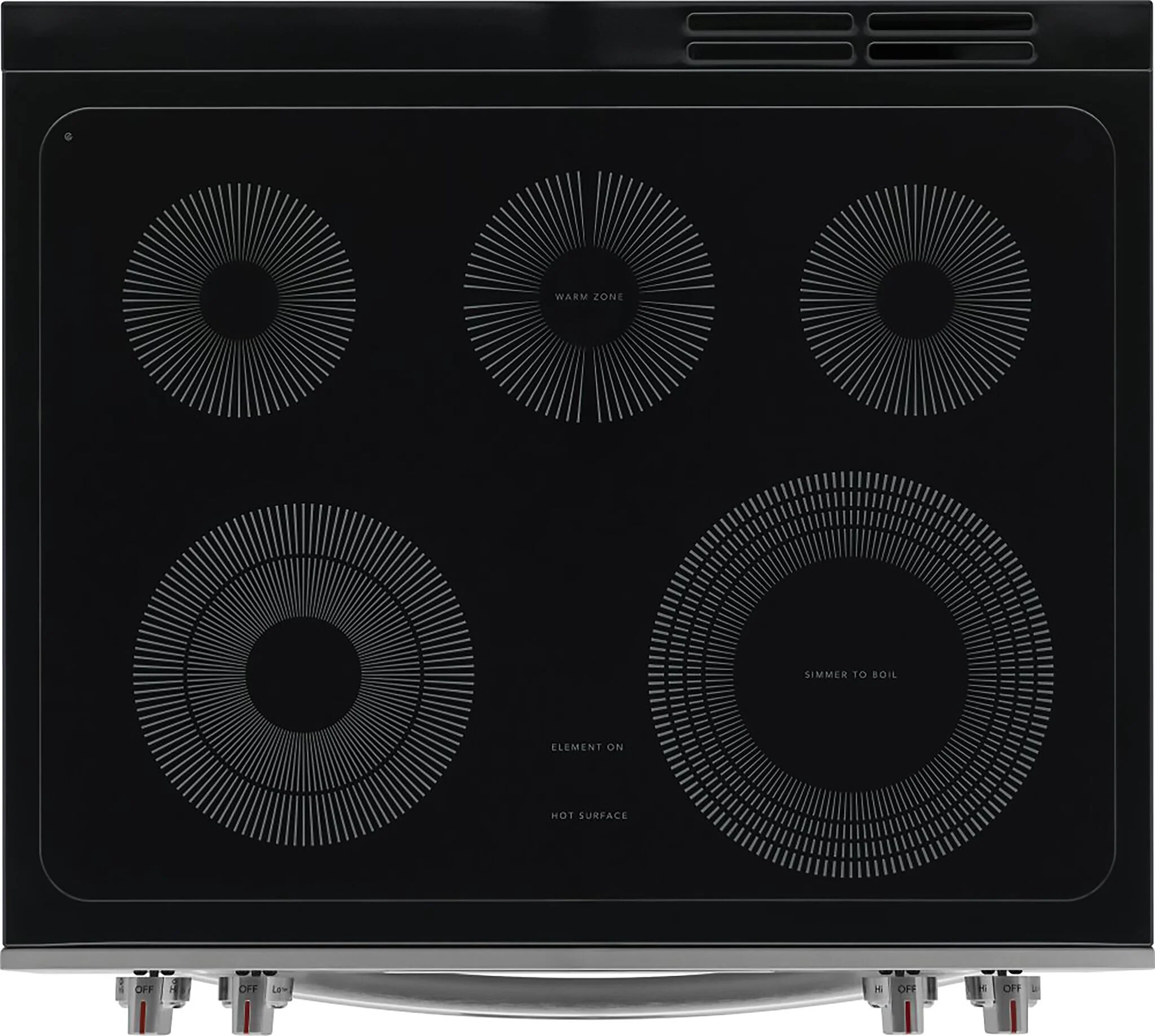 Frigidaire Gallery Stainless Steel Freestanding Electric Range with Total Convection (5.3 Cu. Ft.) - GCFE305CBF - Image 3