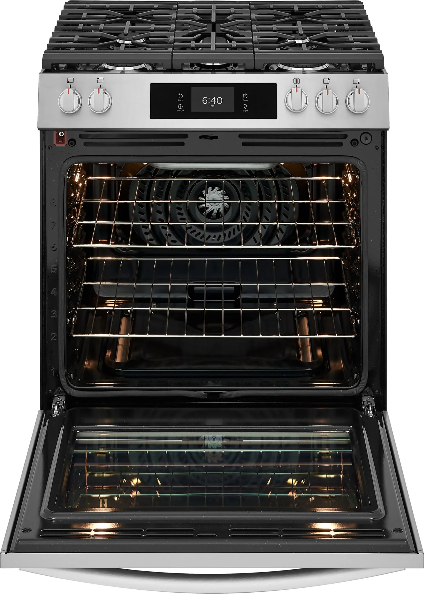 Frigidaire Gallery Stainless Steel Freestanding Gas Range with Stone-Baked Pizza (6.2 Cu. Ft.) - GCFG3070BF - Image 3