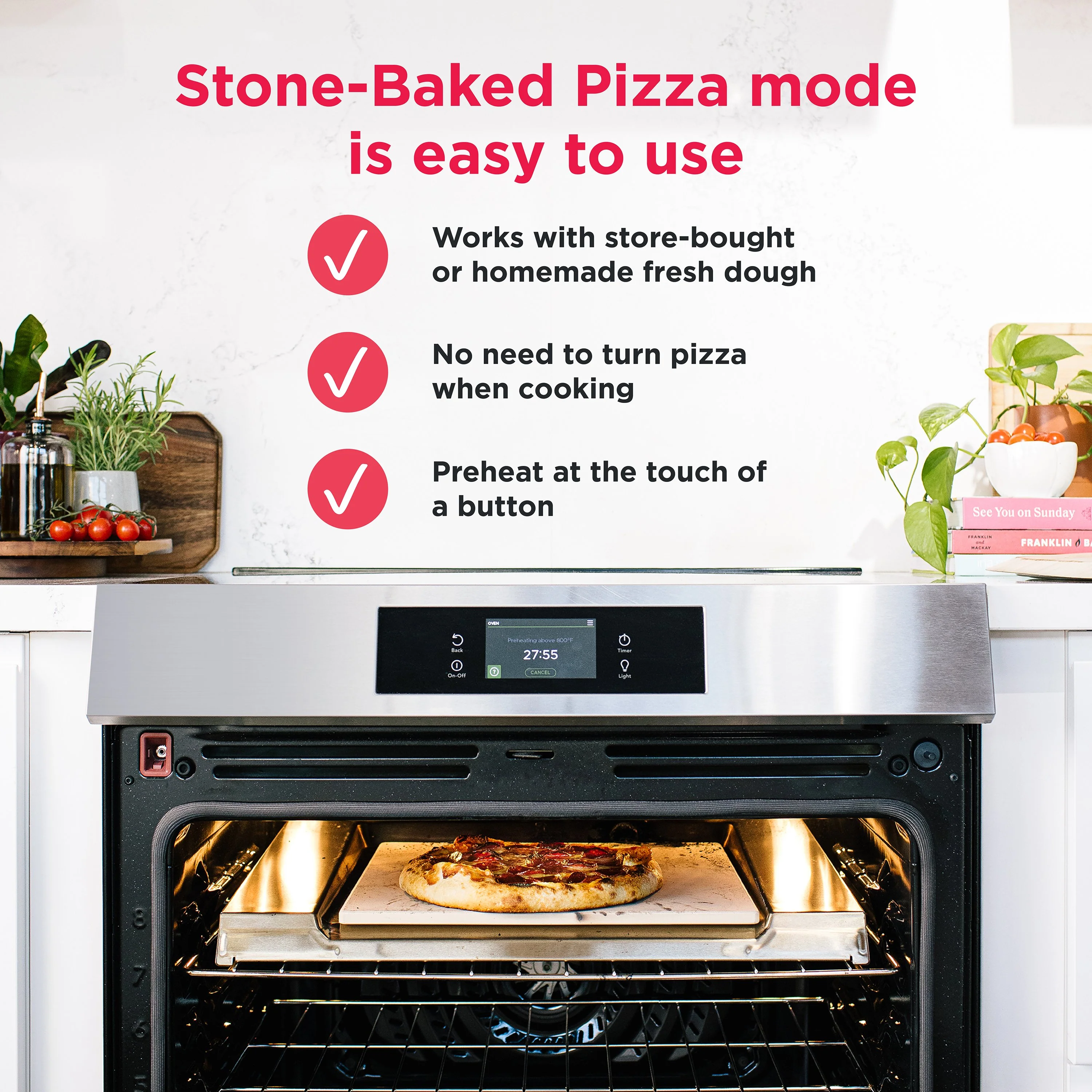 Frigidaire Gallery Stainless Steel Freestanding Gas Range with Stone-Baked Pizza (6.2 Cu. Ft.) - GCFG3070BF - Image 12