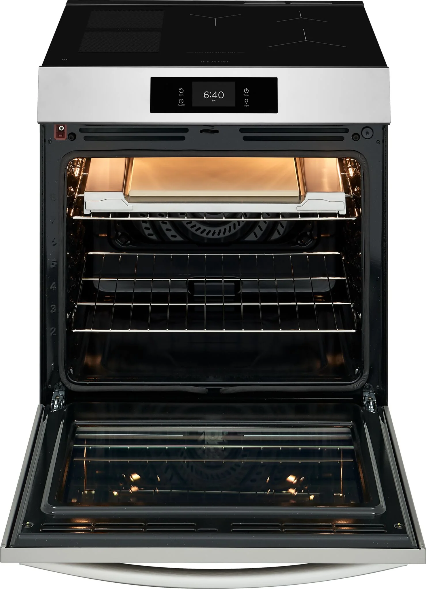 Frigidaire Gallery Stainless Steel Freestanding Induction Range with Stone-Baked Pizza (6.2 Cu. Ft.) - GCFI307CBF - Image 3