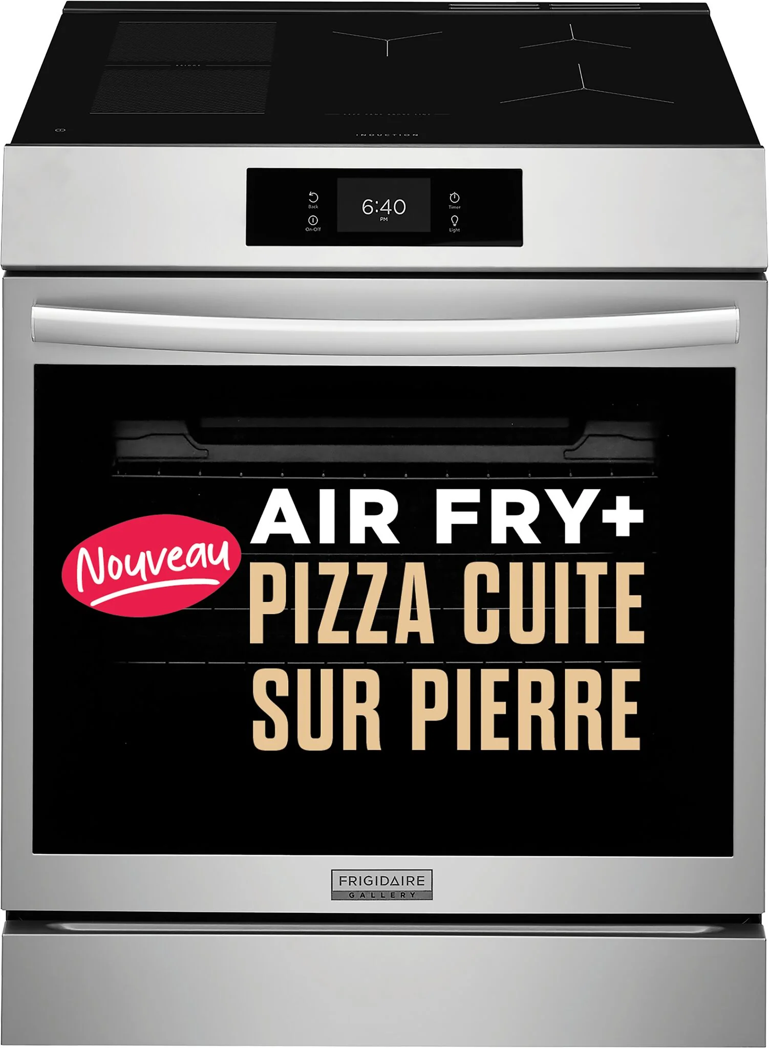 Frigidaire Gallery Stainless Steel Freestanding Induction Range with Stone-Baked Pizza (6.2 Cu. Ft.) - GCFI307CBF - Image 5