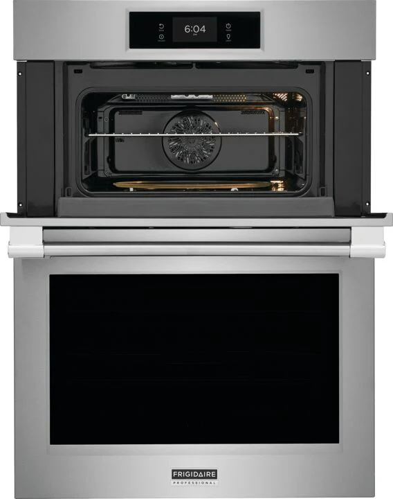 Frigidaire Professional 30" Smudge-Proof Stainless Steel Combination Wall Oven and Microwave with Total Convection and Air Fry (5.3 cu. ft.) - PCWM3080AF - Image 4
