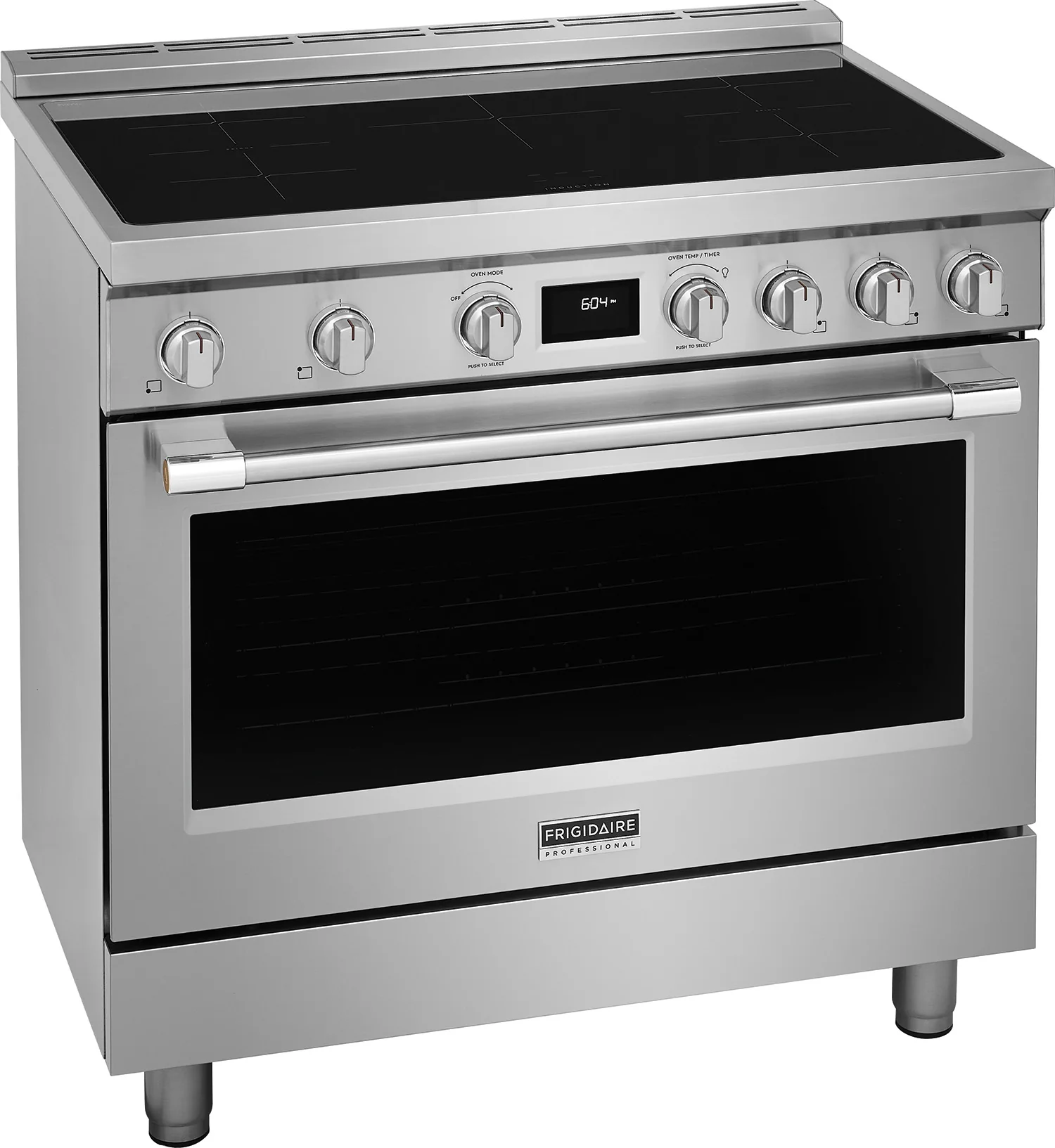 Frigidaire Professional Smudge-Proof Stainless Steel 36" Induction Freestanding Range (4.4 Cu. Ft) - PCFI3670AF - Image 2