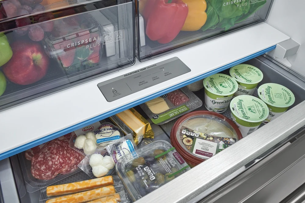 Frigidaire Professional 36" 23.3 Cu. Ft. Stainless Steel Counter-Depth French Door Refrigerator - PRFG2383AF - Image 9