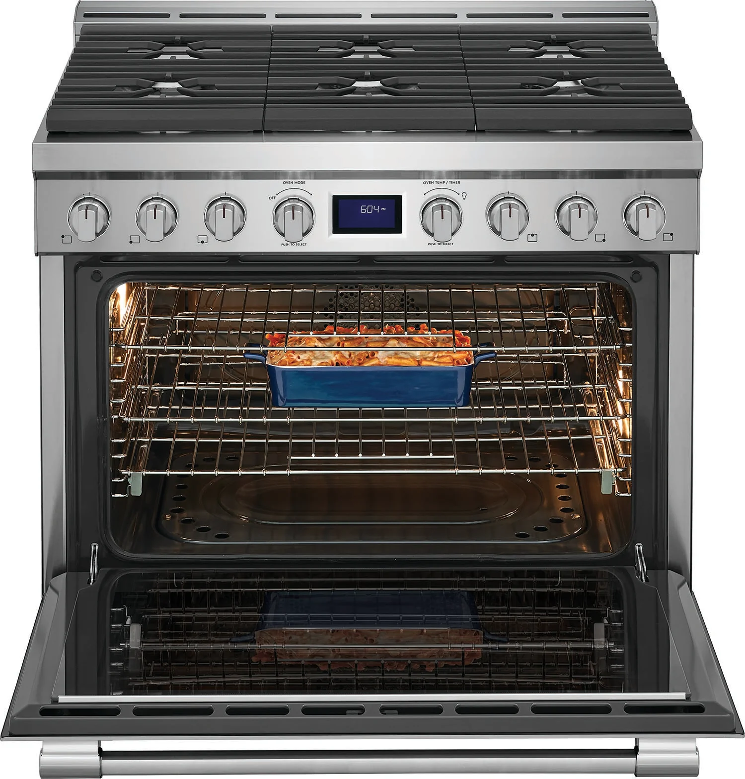 Frigidaire Professional Stainless Steel 36" Gas Front Control Freestanding Range (4.4 Cu. Ft) - PCFG3670AF - Image 4