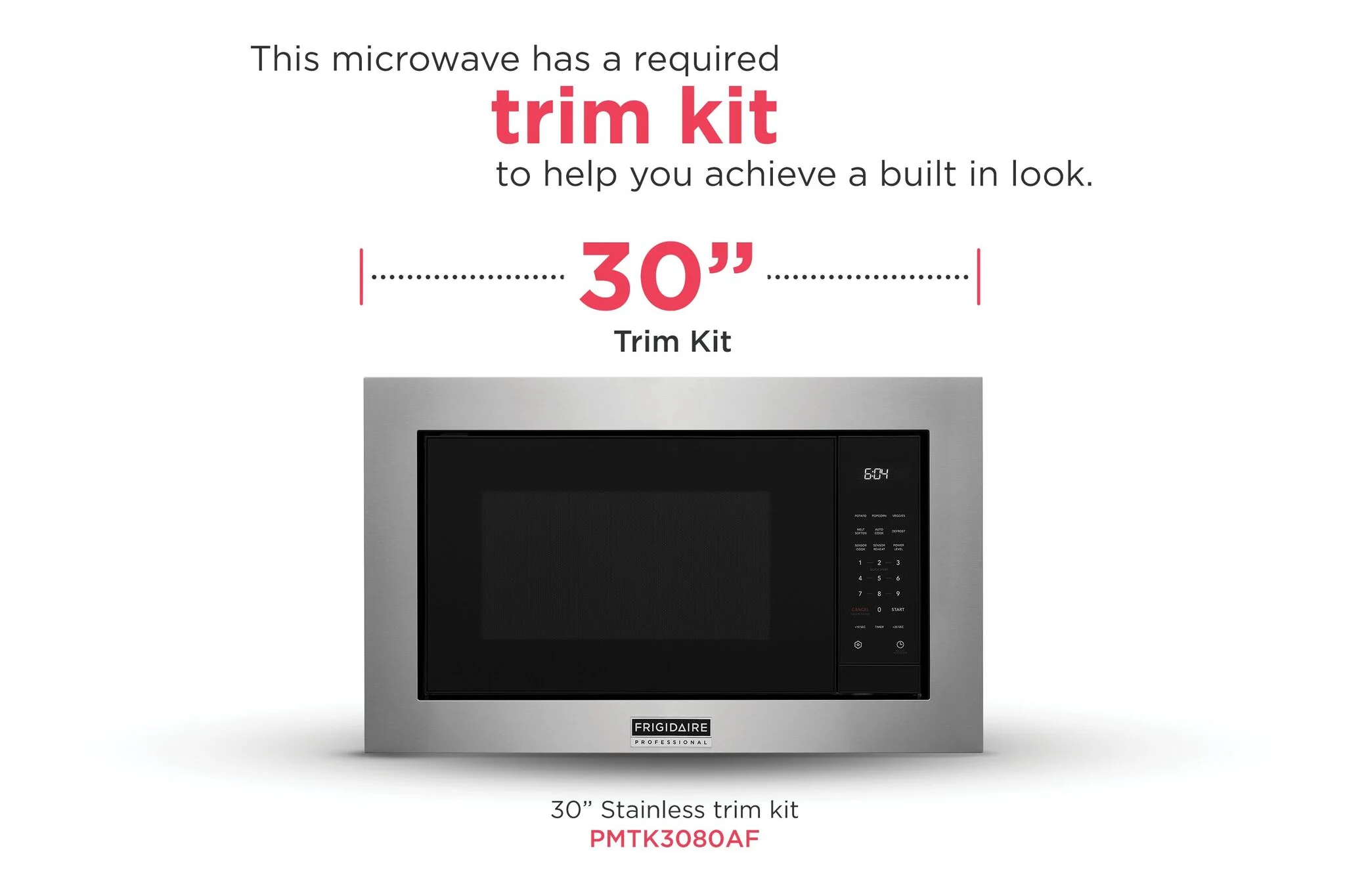 Frigidaire Professional Stainless Steel Built-In Microwave (2.2 Cu. Ft.) - PDSH4816BF - Image 7