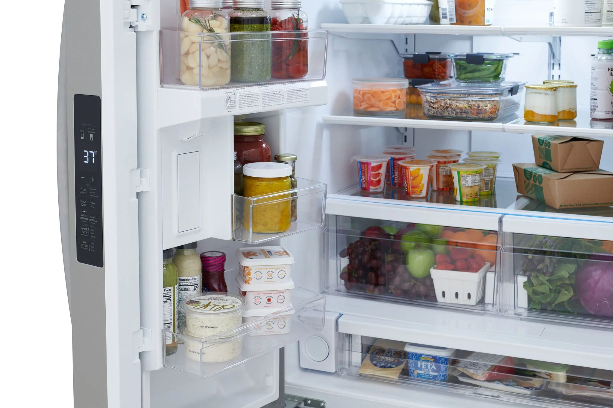 Frigidaire 36" 28.8 Cu. Ft. Smudge-Proof® Stainless Steel French Door Refrigerator - FRFN2813AF - Image 4