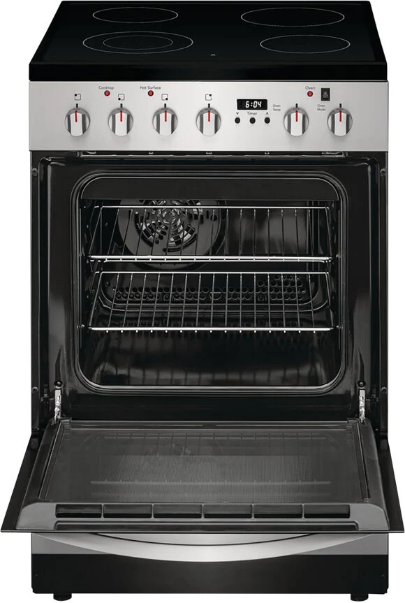 Frigidaire Stainless Steel 24" Freestanding Electric Range (1.9 cu. ft.) - FCFE242CAS - Image 3
