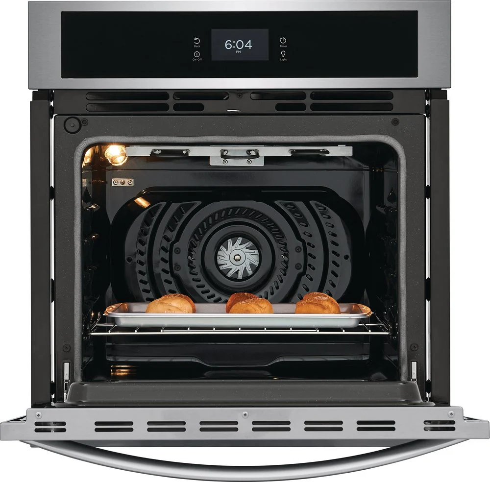 Frigidaire Stainless Steel 27" Single Electric Wall Oven with Fan Convection (3.8 Cu.Ft.) - FCWS2727AS - Image 9