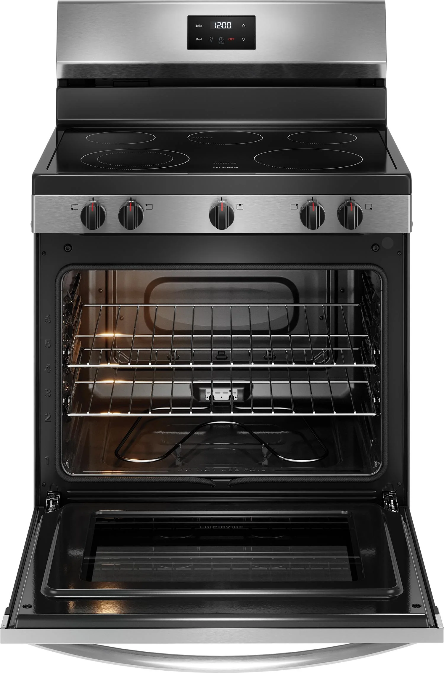 Frigidaire Stainless Steel 30" Electric Range (5.3 Cu. Ft) - FCRE305CBS - Image 3