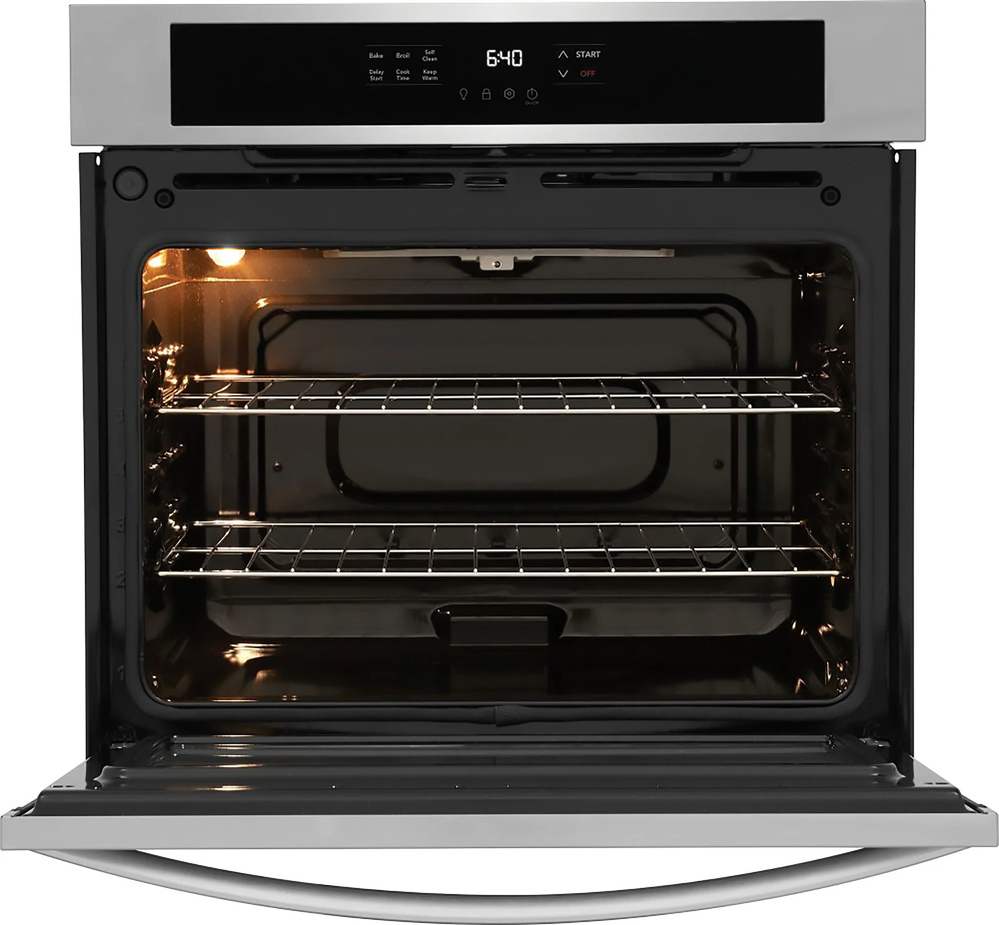 Frigidaire Stainless Steel 30" Electric Wall Oven (5.3 Cu. Ft.) - FCWS3025AS - Image 2