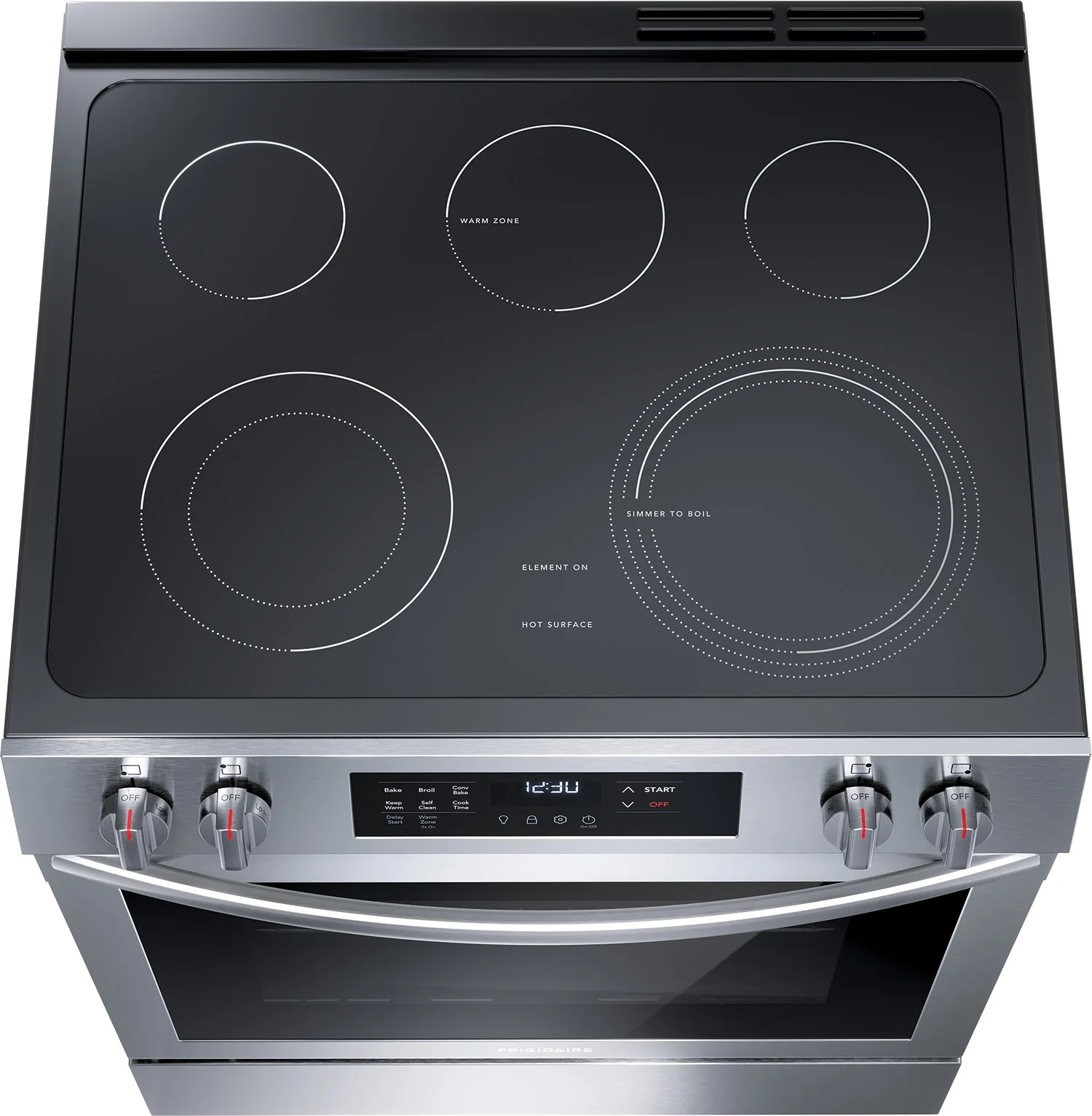 Frigidaire Stainless Steel 30" Freestanding Electric Range (5.3 Cu. Ft.)- FCFE308CAS - Image 6